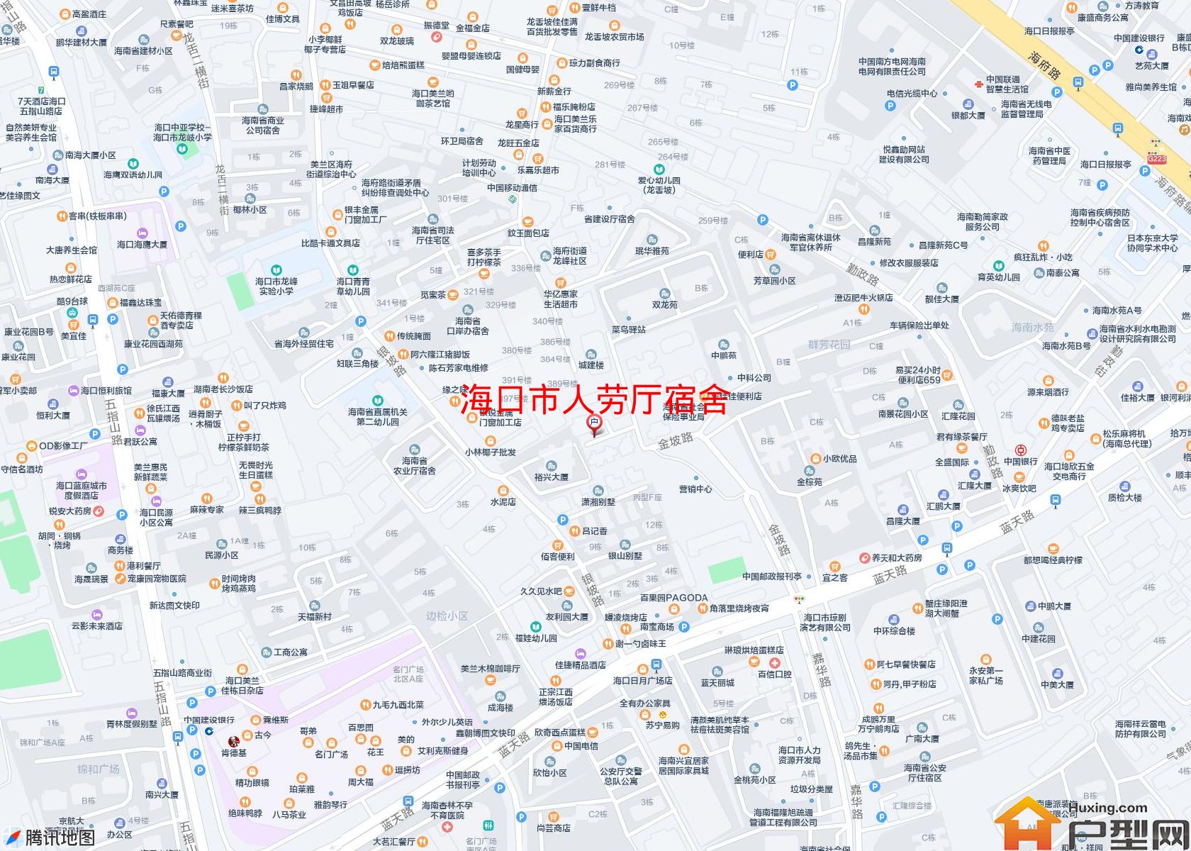 人劳厅宿舍小区 - 户型网