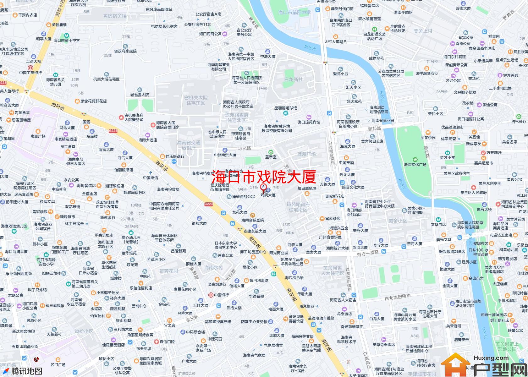 戏院大厦小区 - 户型网