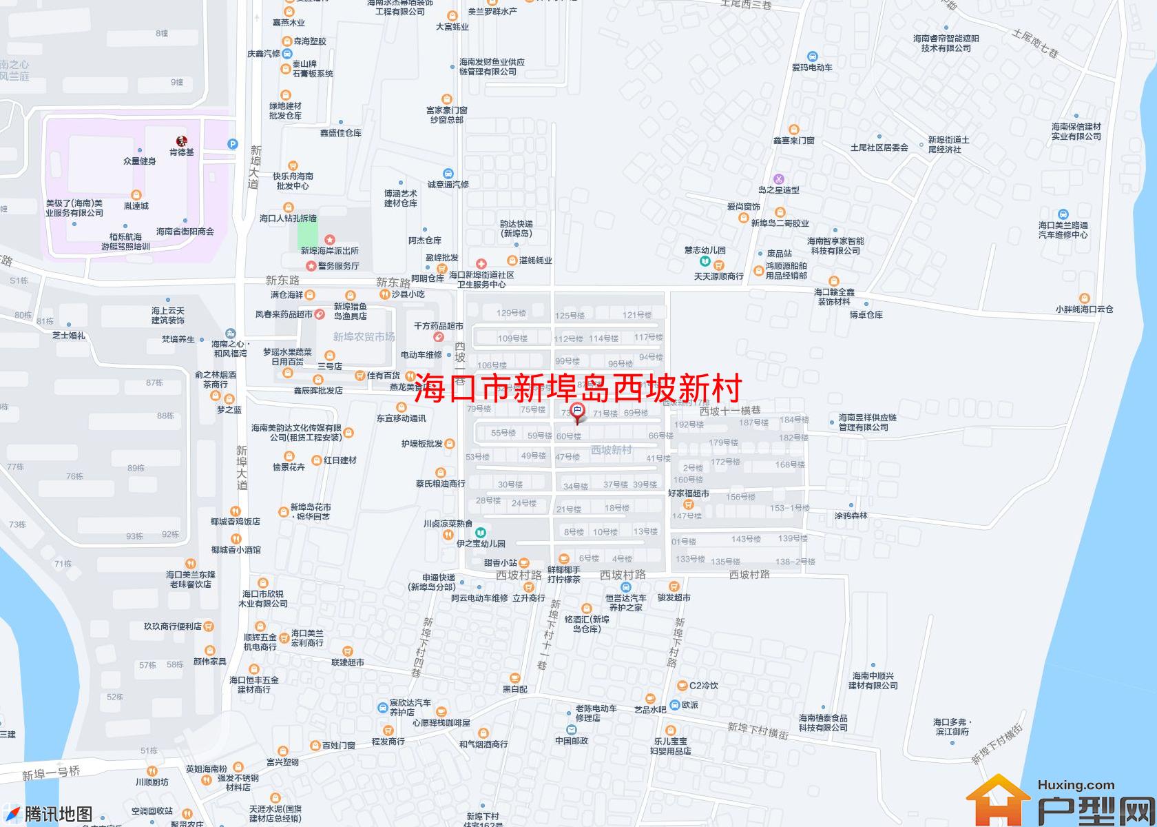 新埠岛西坡新村小区 - 户型网