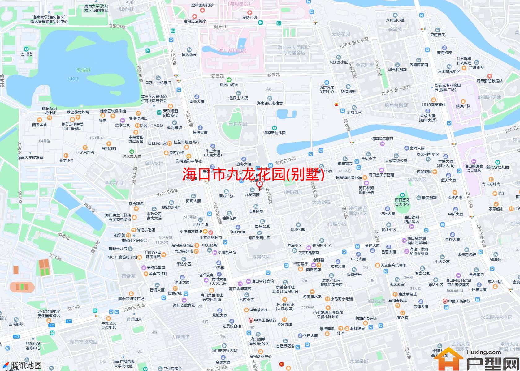 九龙花园(别墅)小区 - 户型网