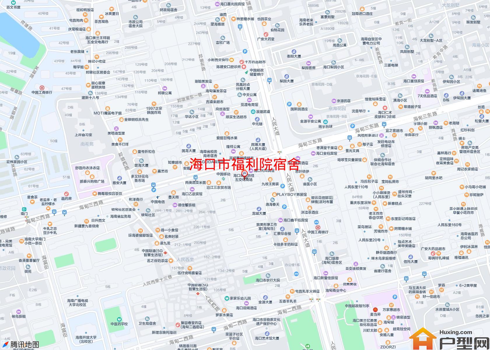 福利院宿舍小区 - 户型网
