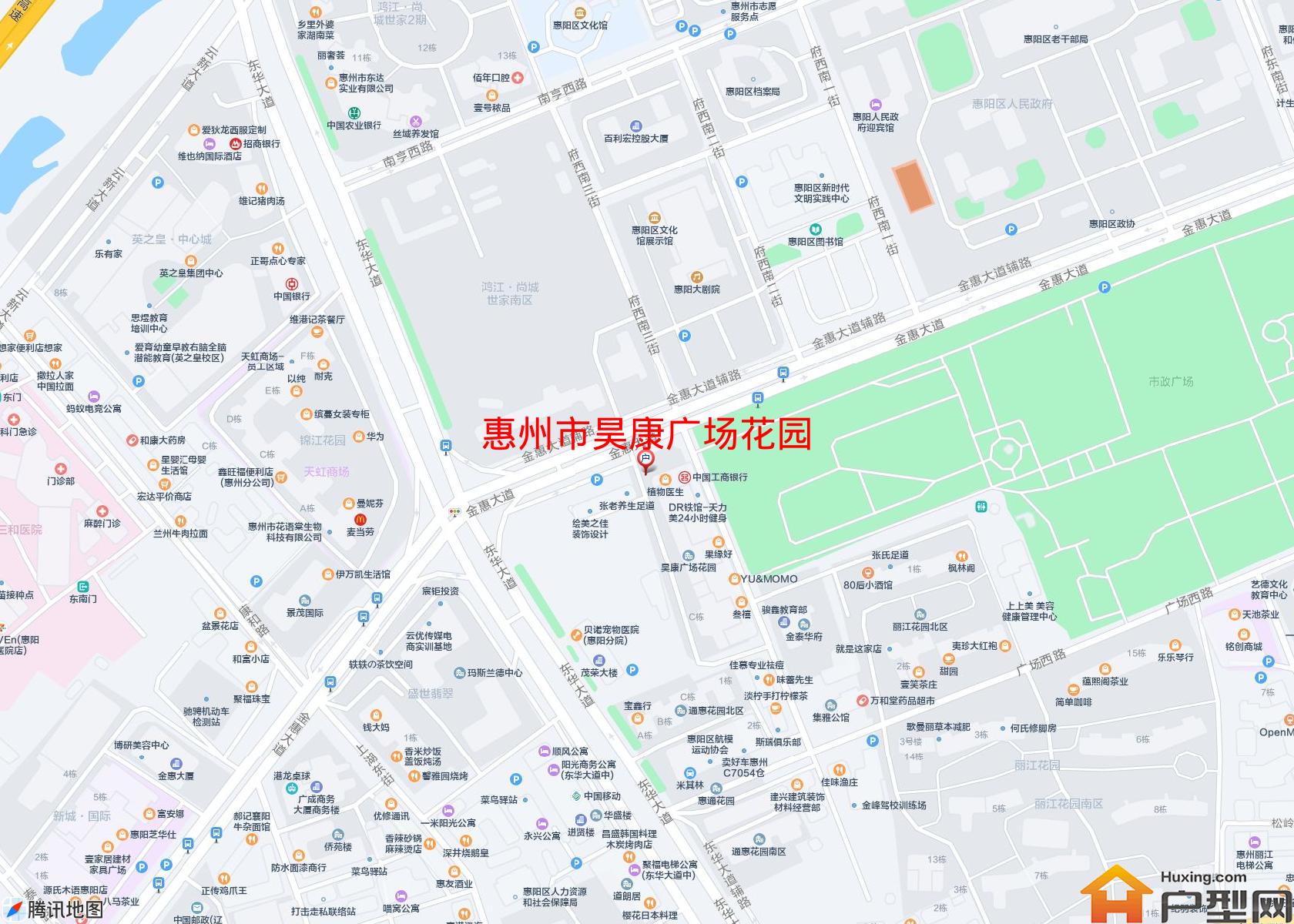 昊康广场花园小区 - 户型网
