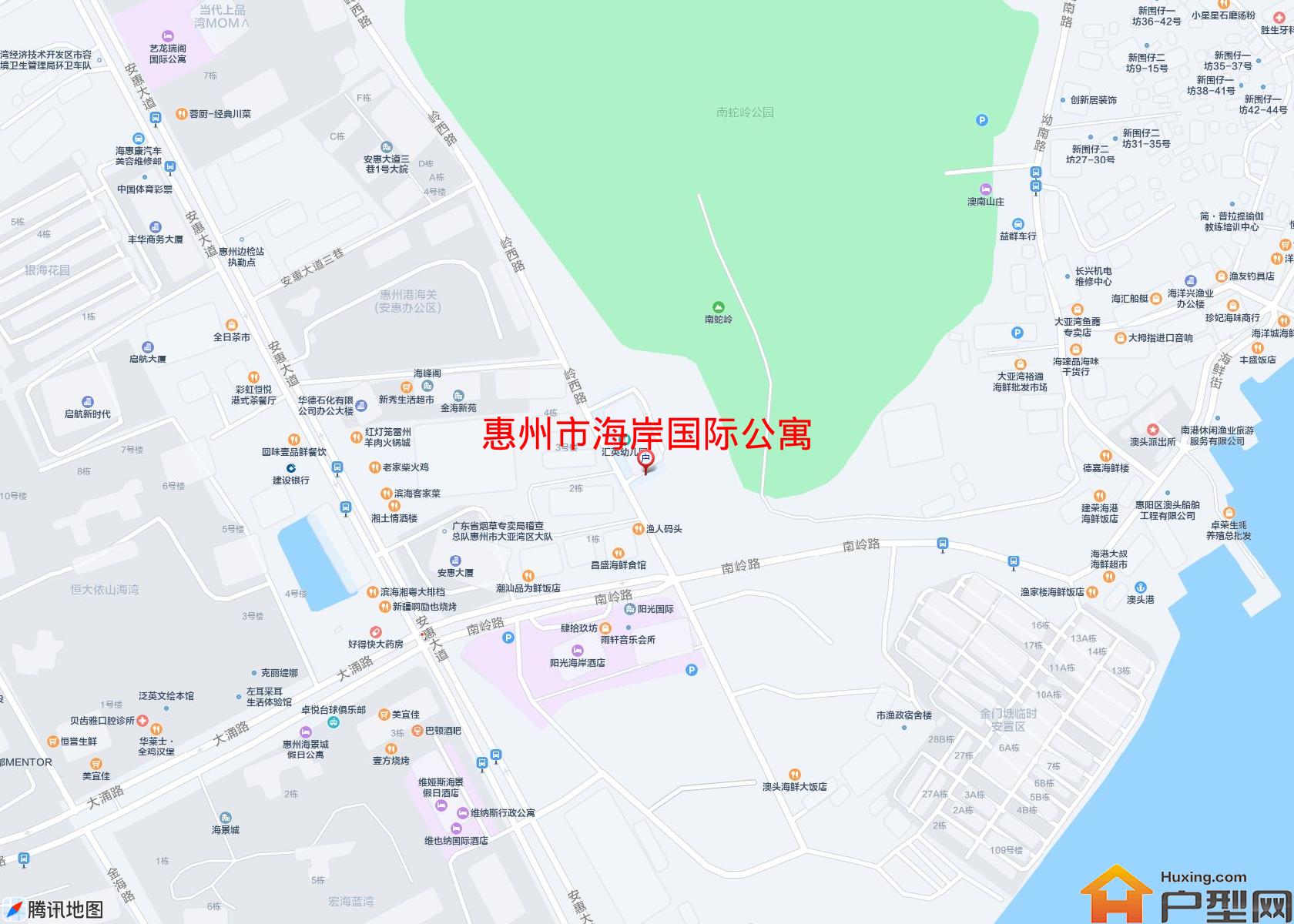 海岸国际公寓小区 - 户型网