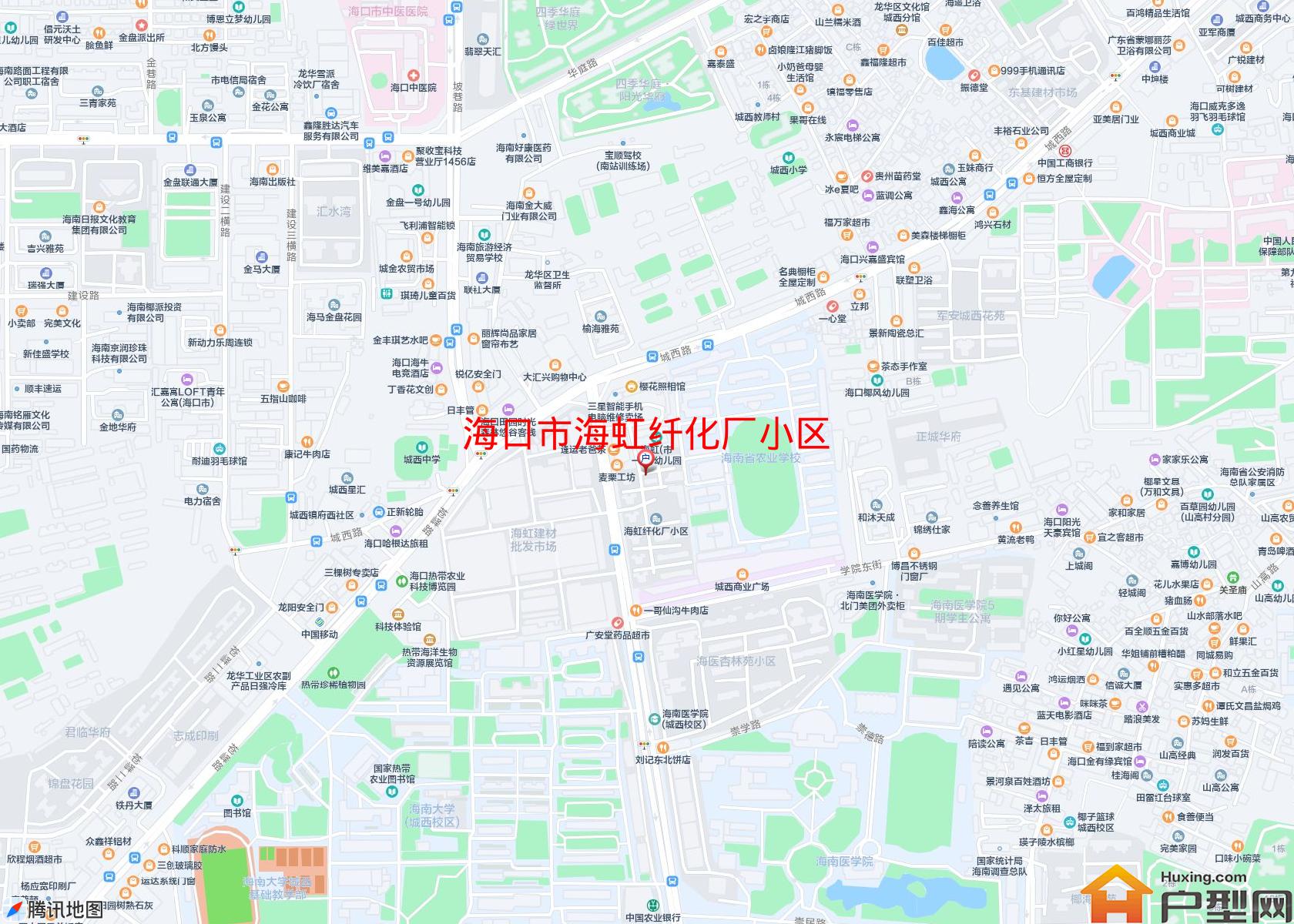 海虹纤化厂小区小区 - 户型网