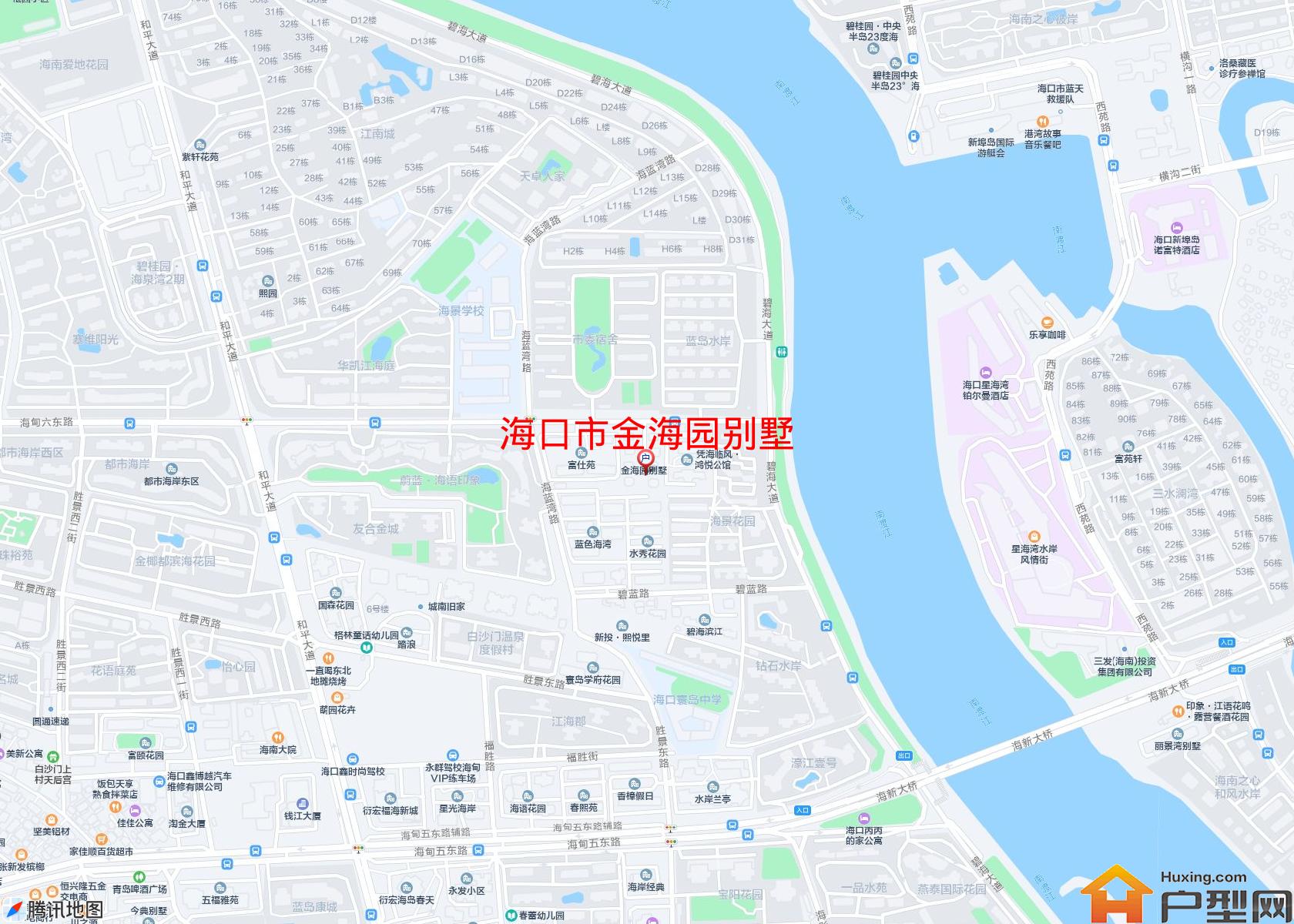 金海园别墅小区 - 户型网