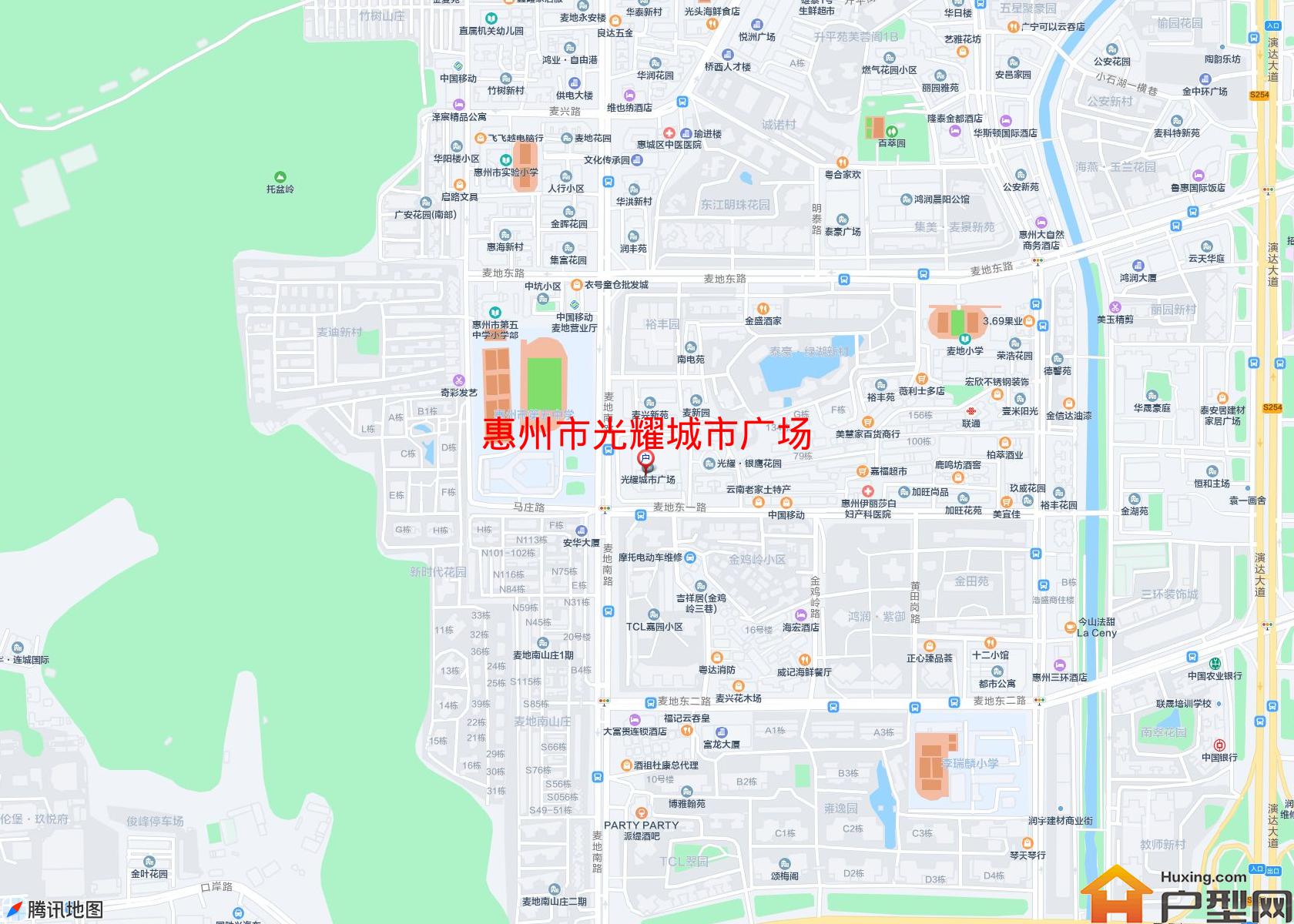 光耀城市广场小区 - 户型网