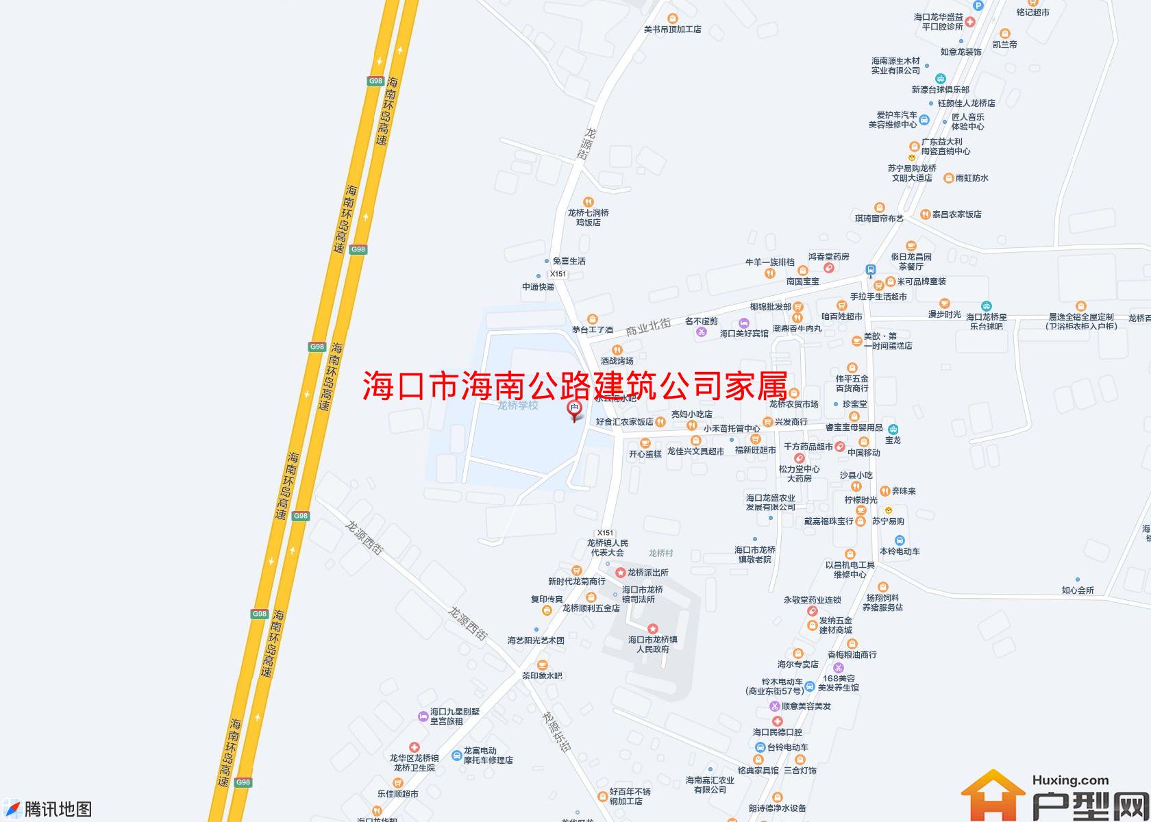 海南公路建筑公司家属小区小区 - 户型网