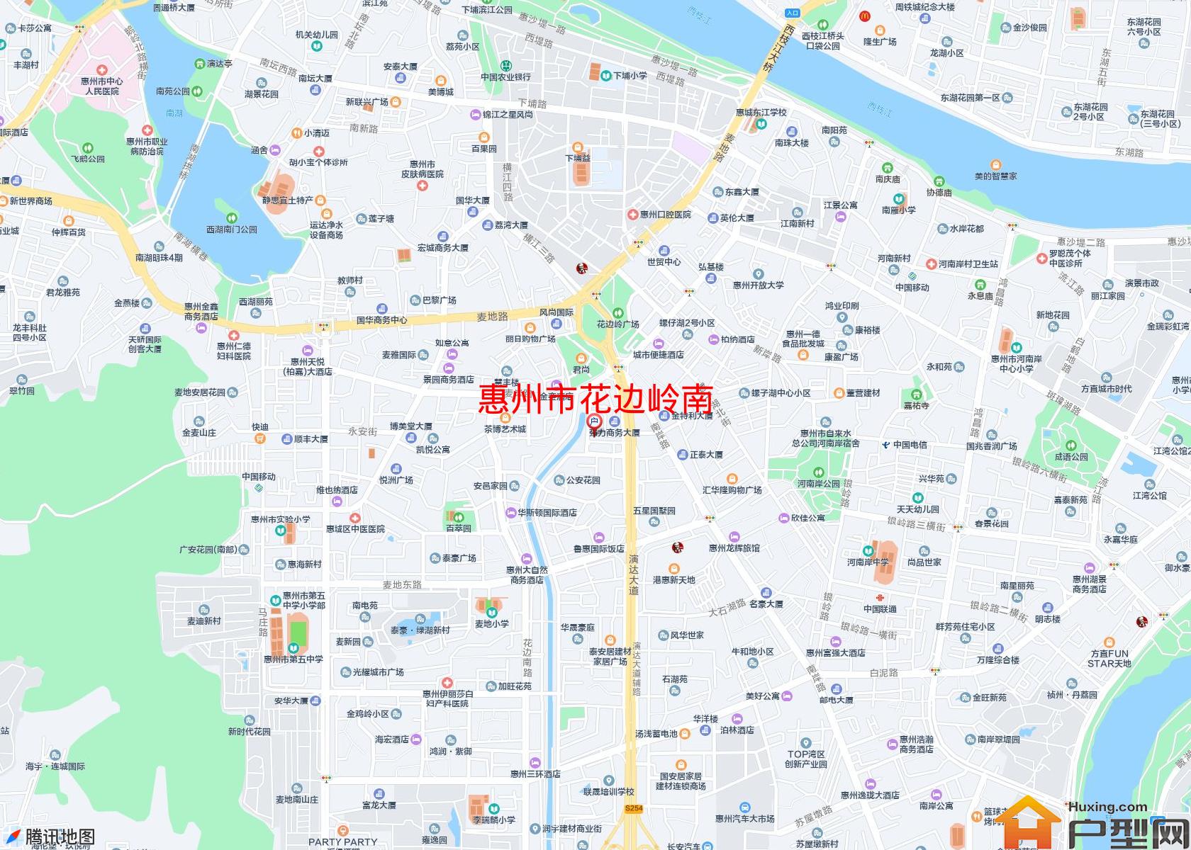 花边岭南小区 - 户型网