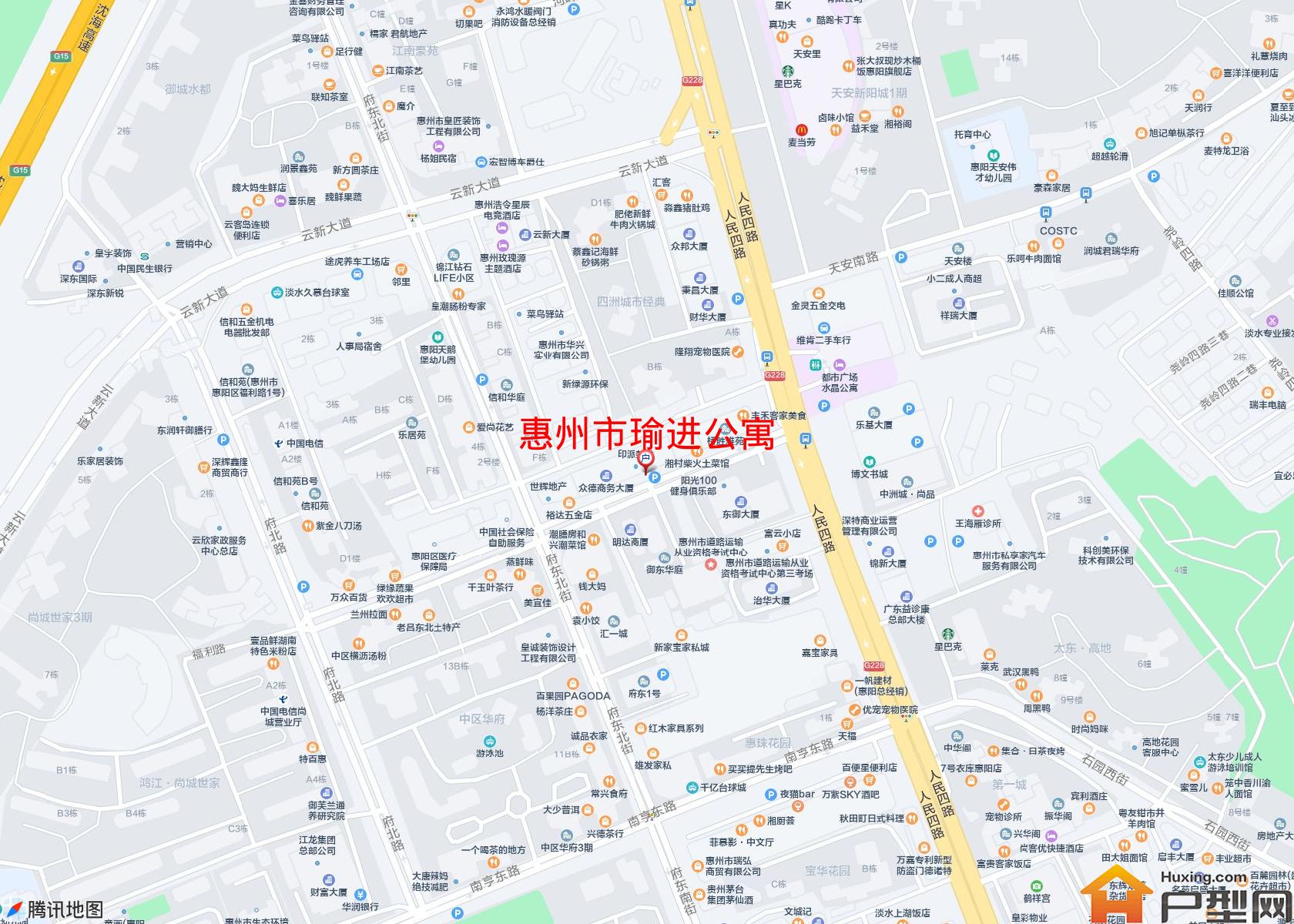 瑜进公寓小区 - 户型网