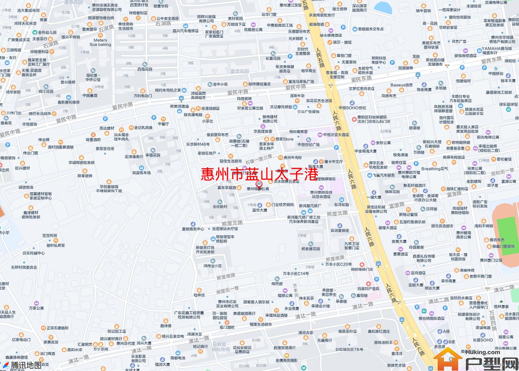 蓝山太子港小区 - 户型网