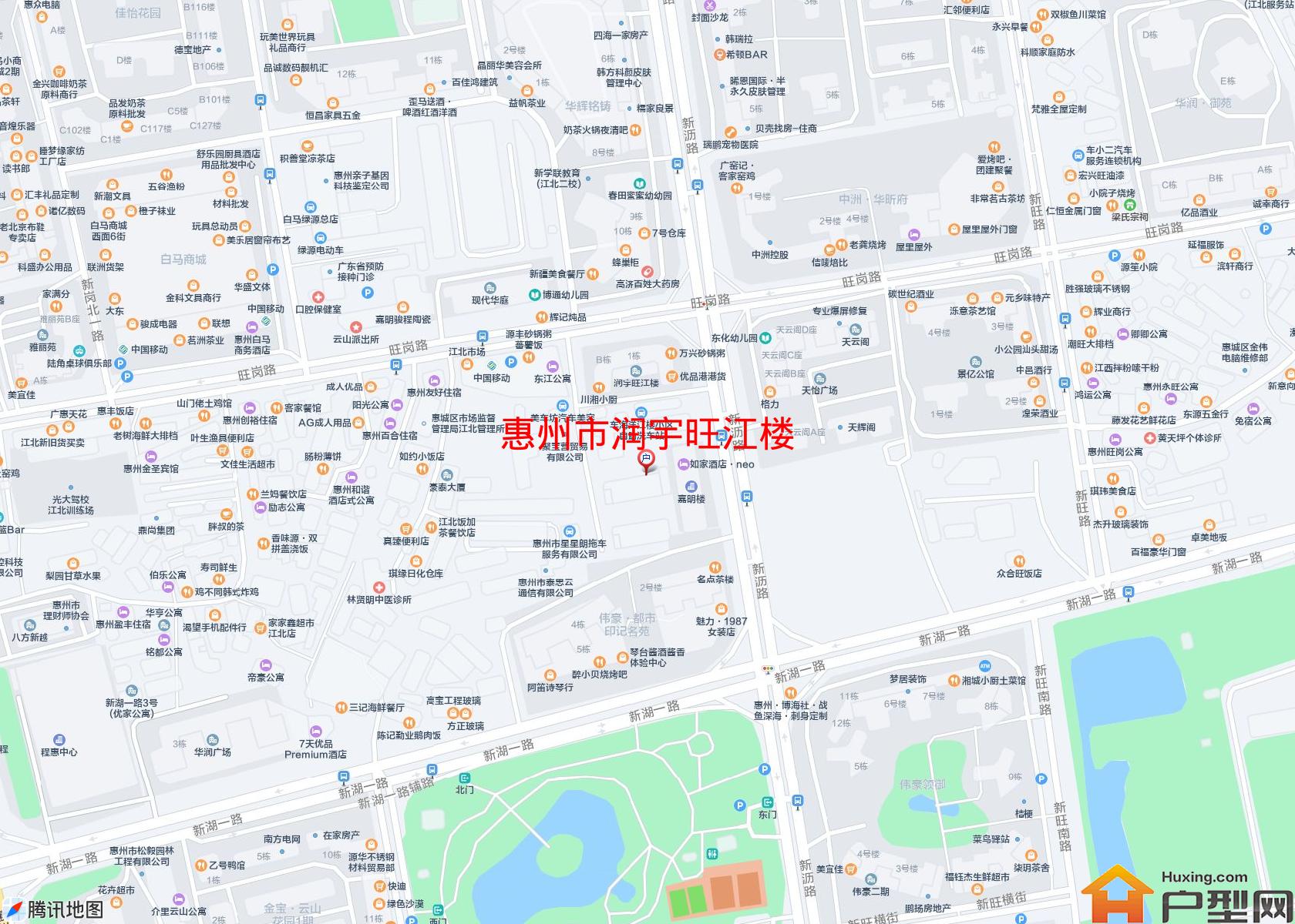 润宇旺江楼小区 - 户型网
