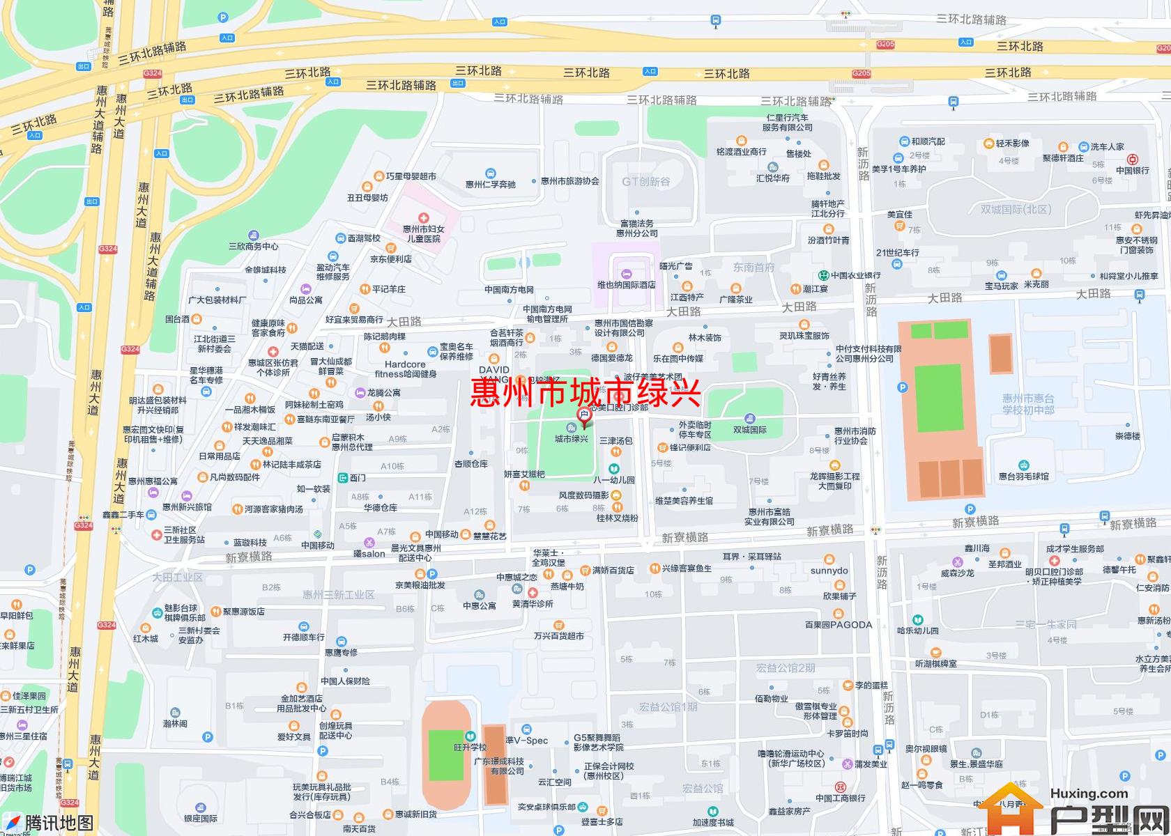 城市绿兴小区 - 户型网