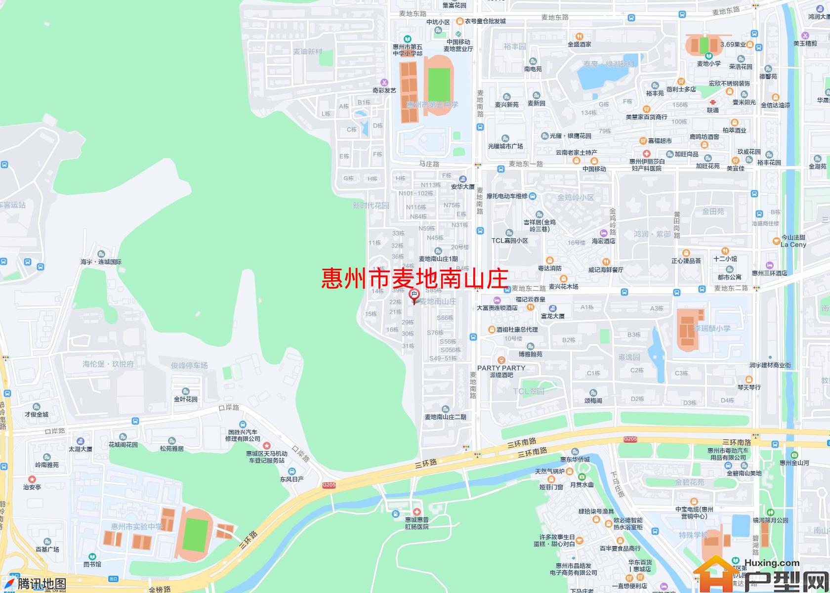 麦地南山庄小区 - 户型网
