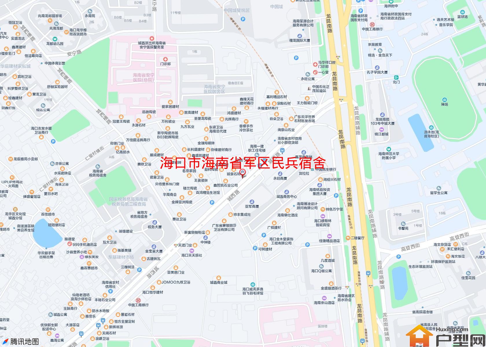 海南省军区民兵宿舍小区 - 户型网
