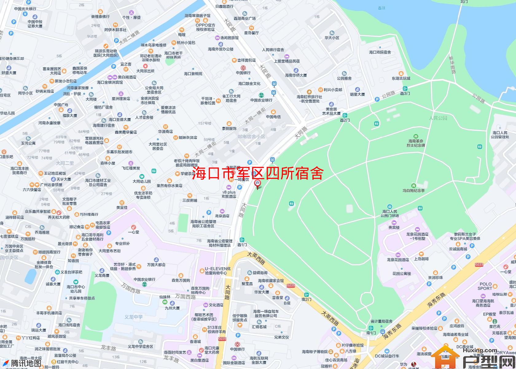 军区四所宿舍小区 - 户型网