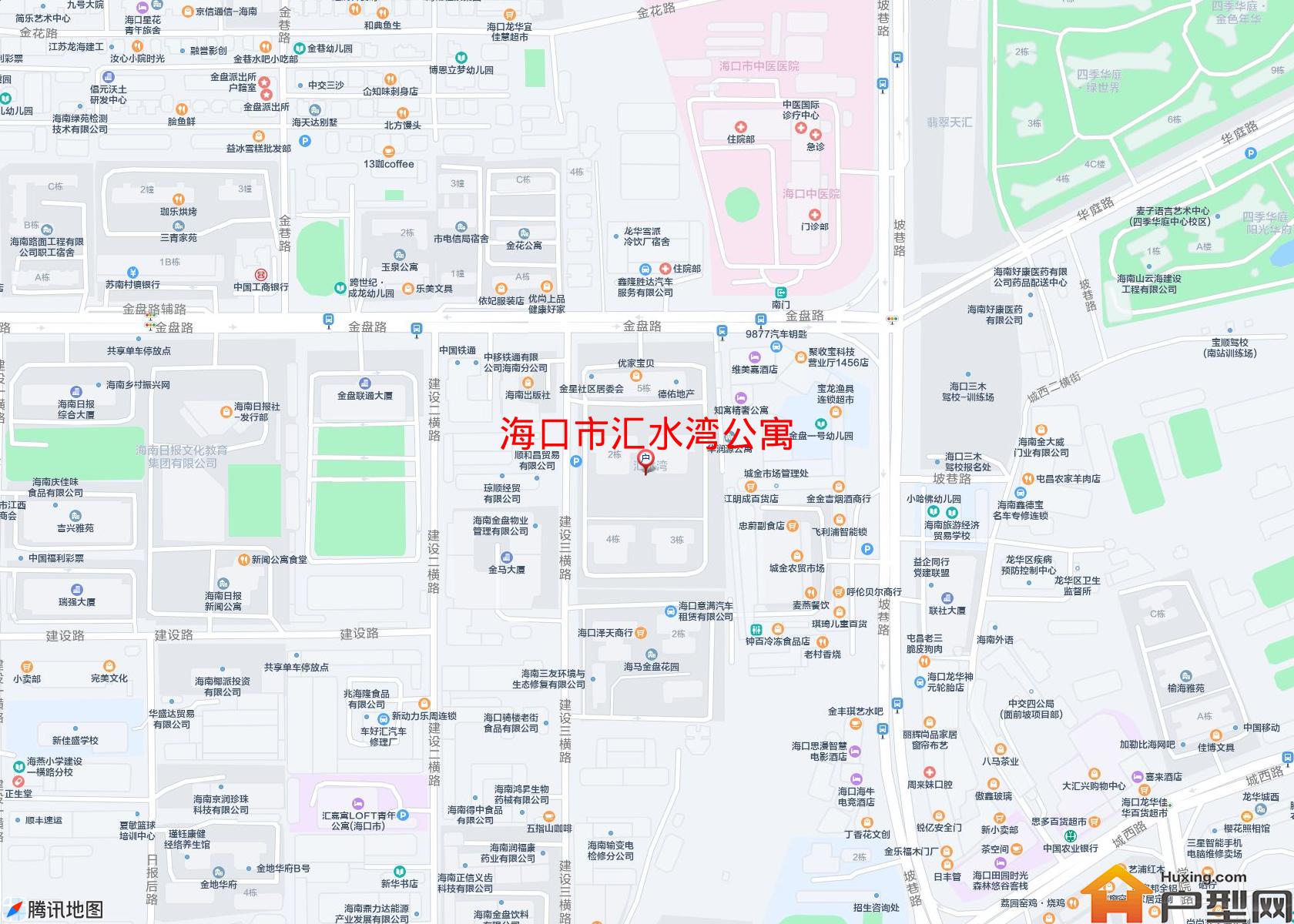 汇水湾公寓小区 - 户型网