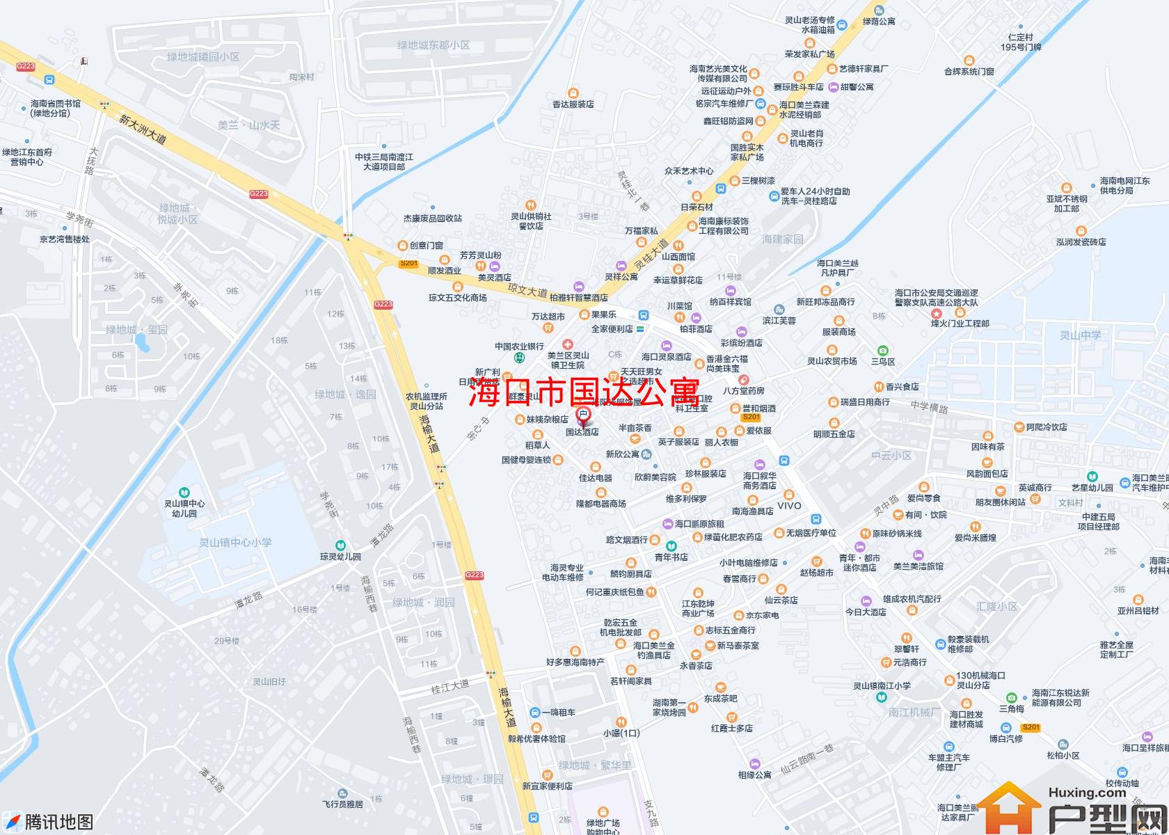 国达公寓小区 - 户型网