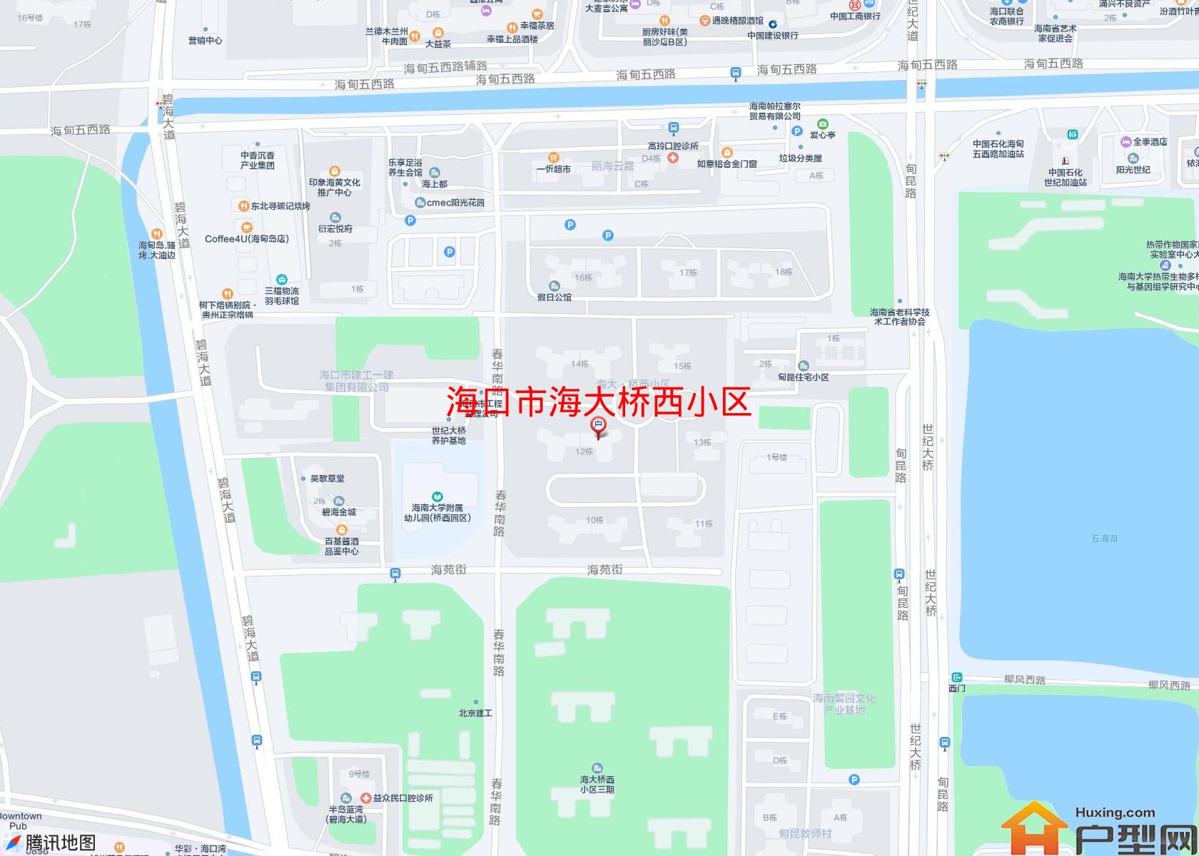 海大桥西小区小区 - 户型网