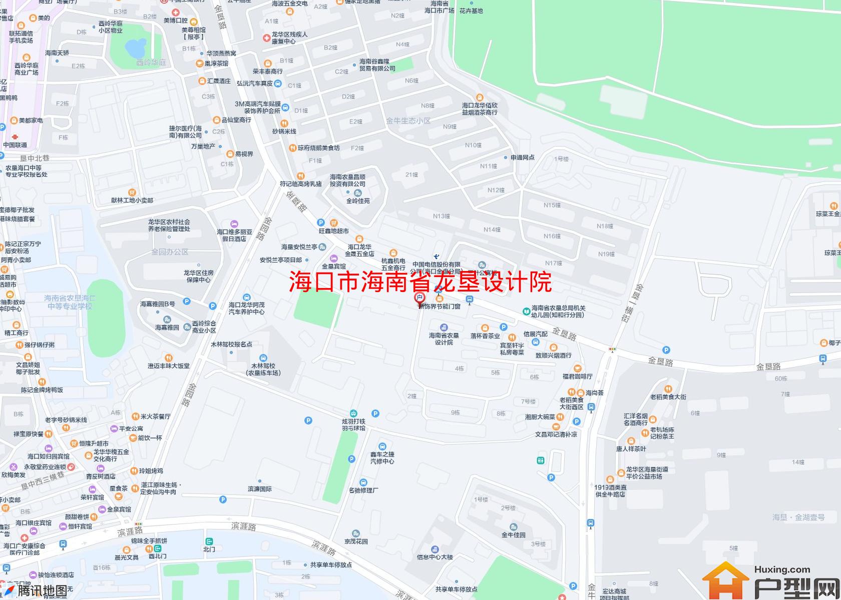 海南省龙垦设计院小区 - 户型网