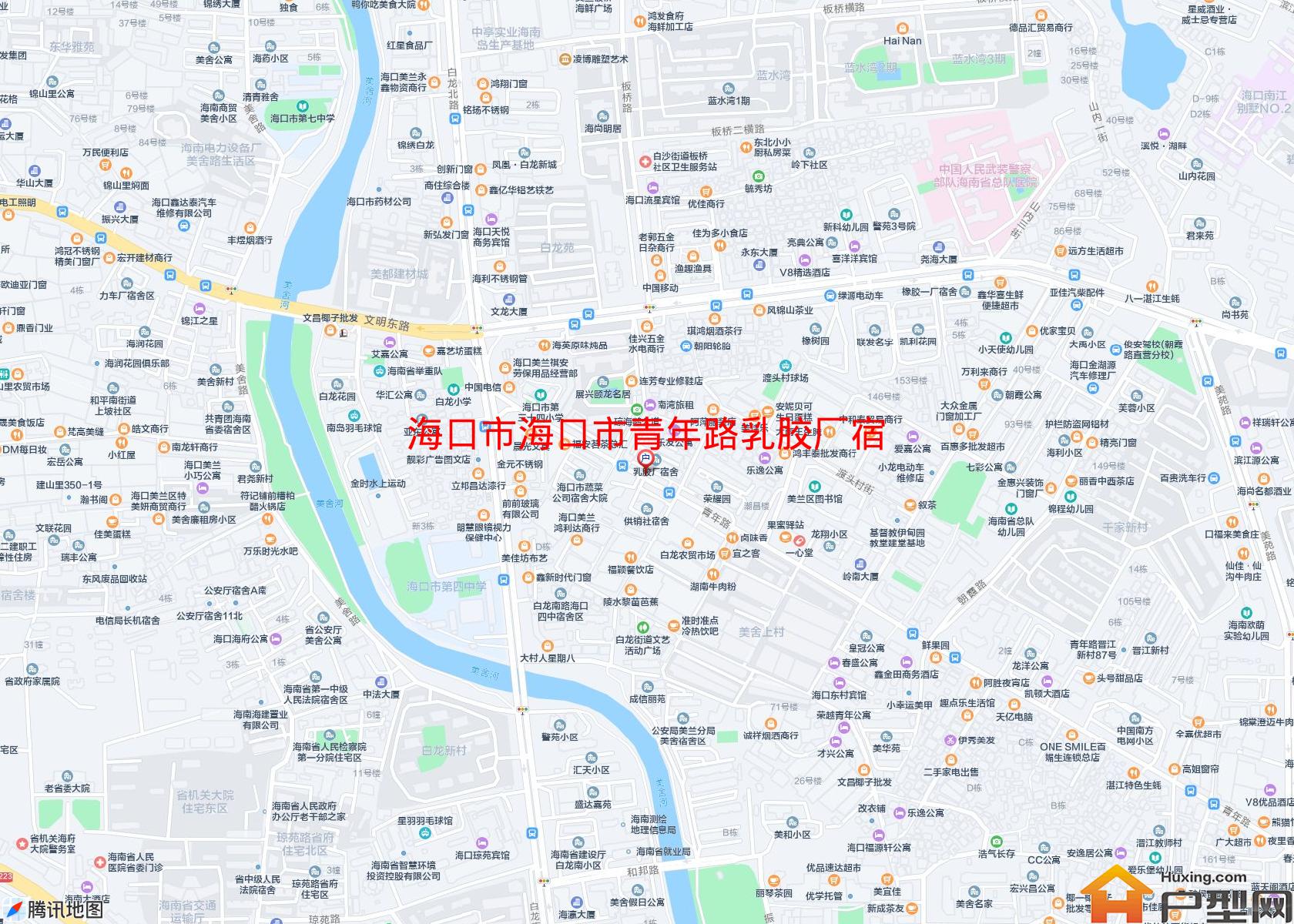 海口市青年路乳胶厂宿舍小区 - 户型网