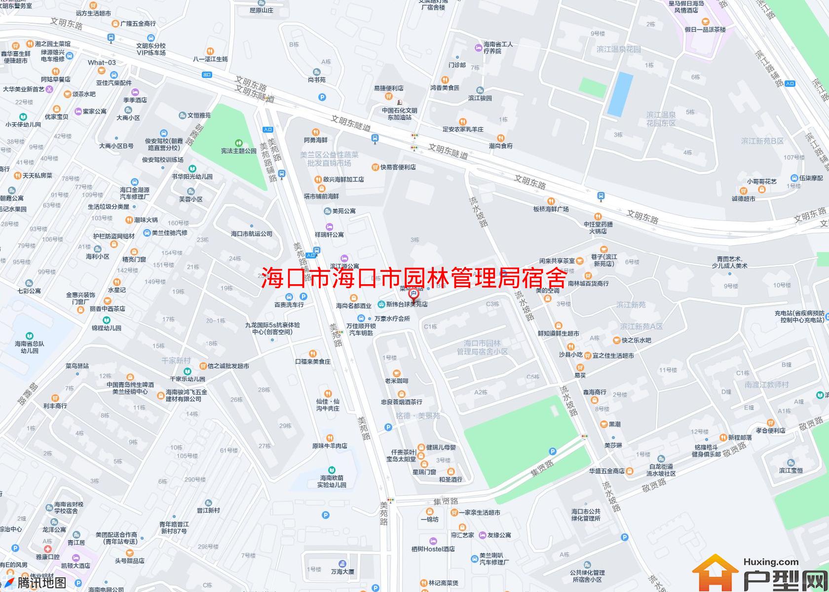 海口市园林管理局宿舍小区小区 - 户型网