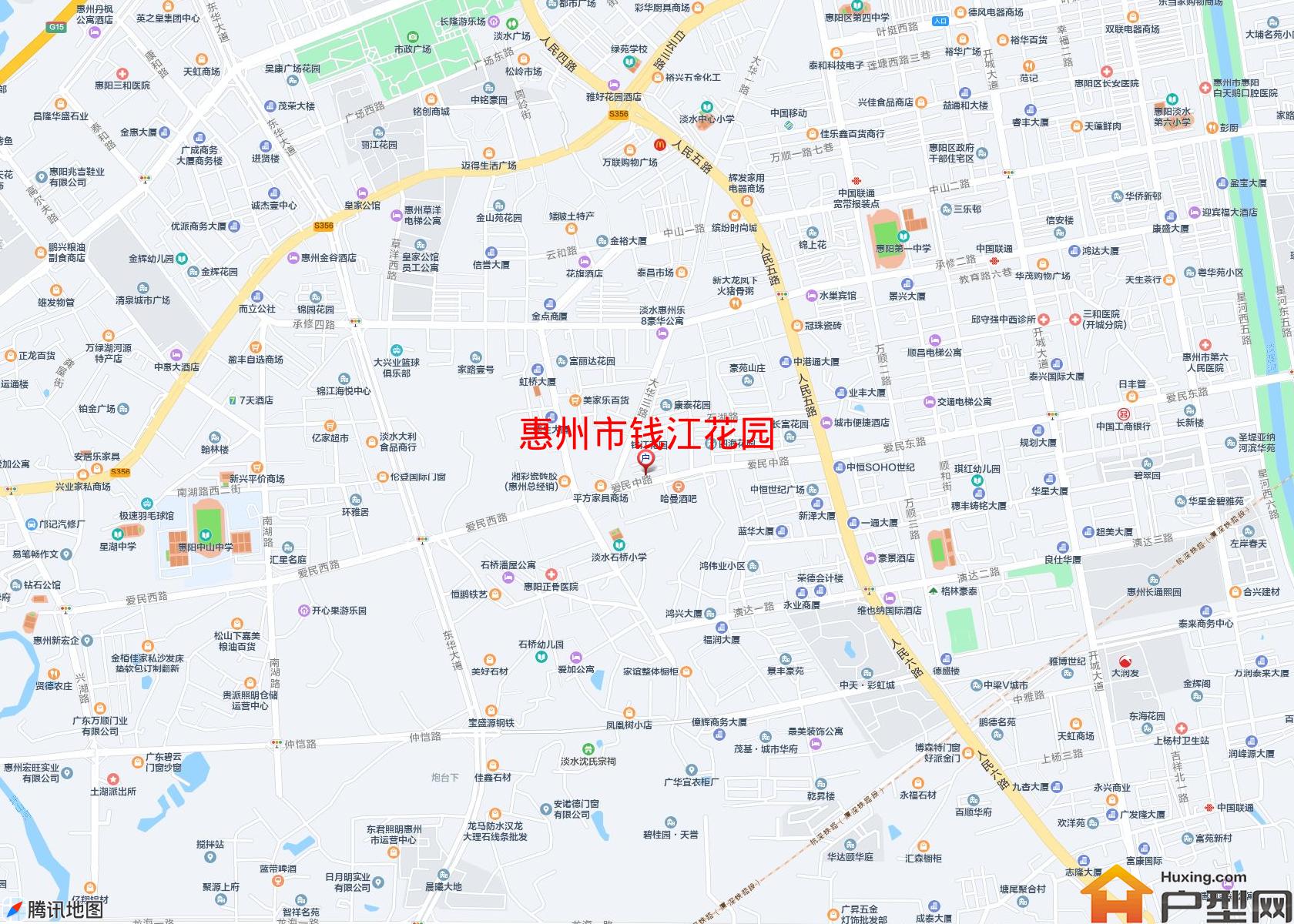 钱江花园小区 - 户型网