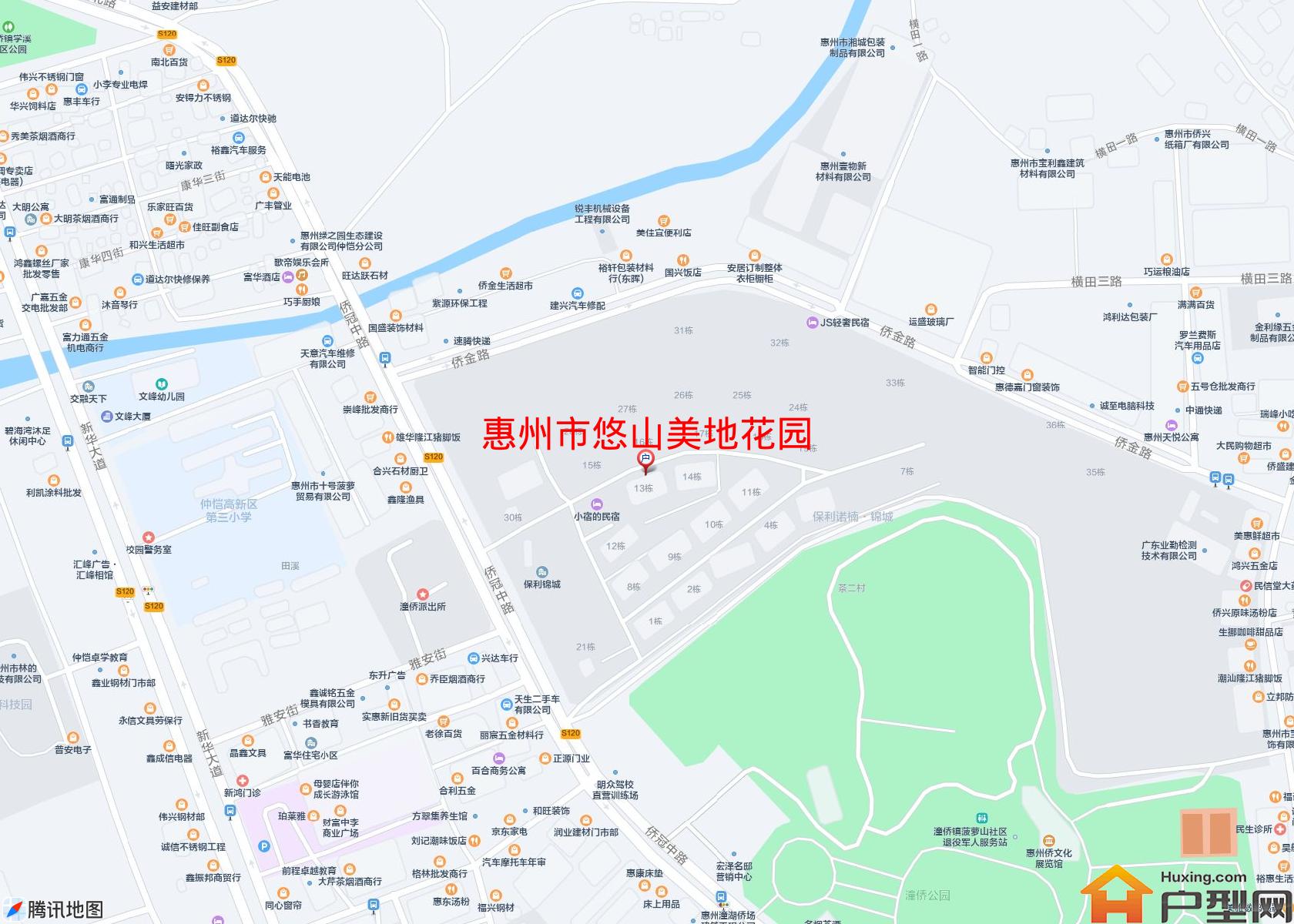 悠山美地花园小区 - 户型网