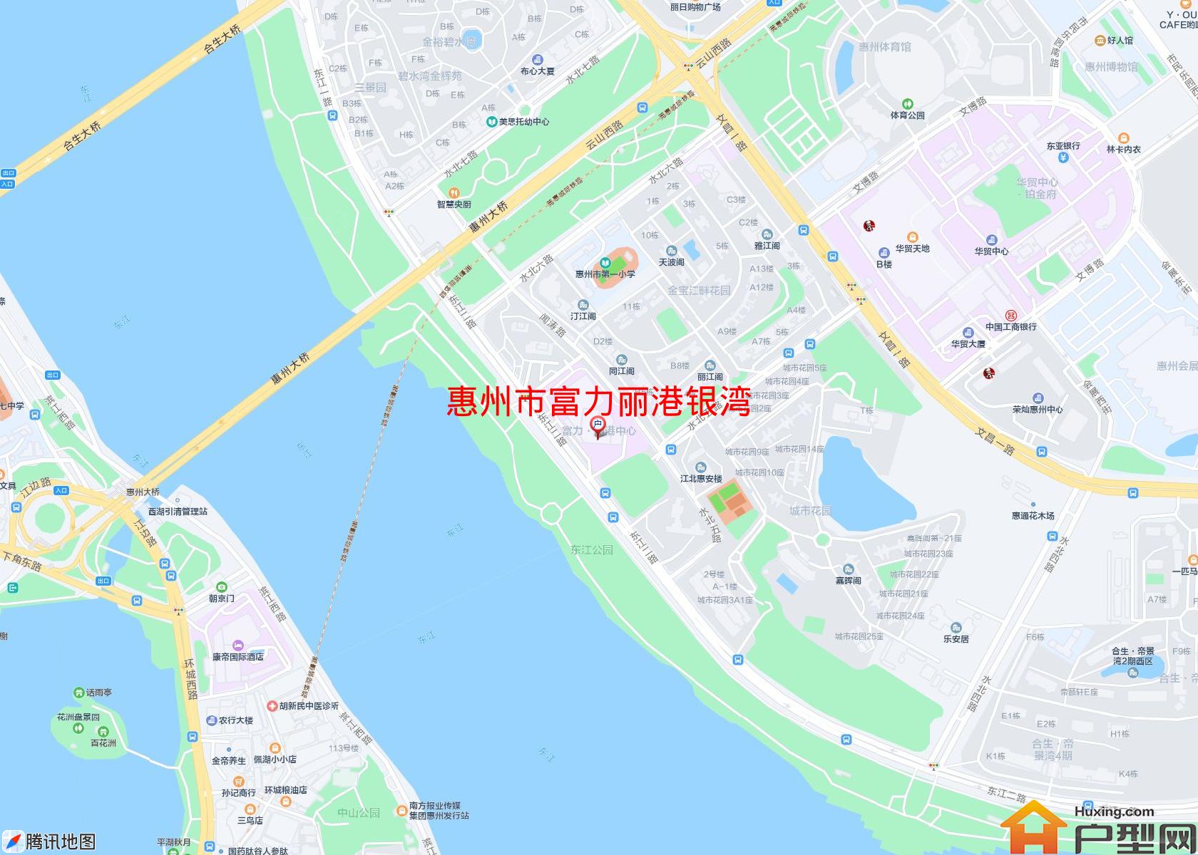 富力丽港银湾小区 - 户型网