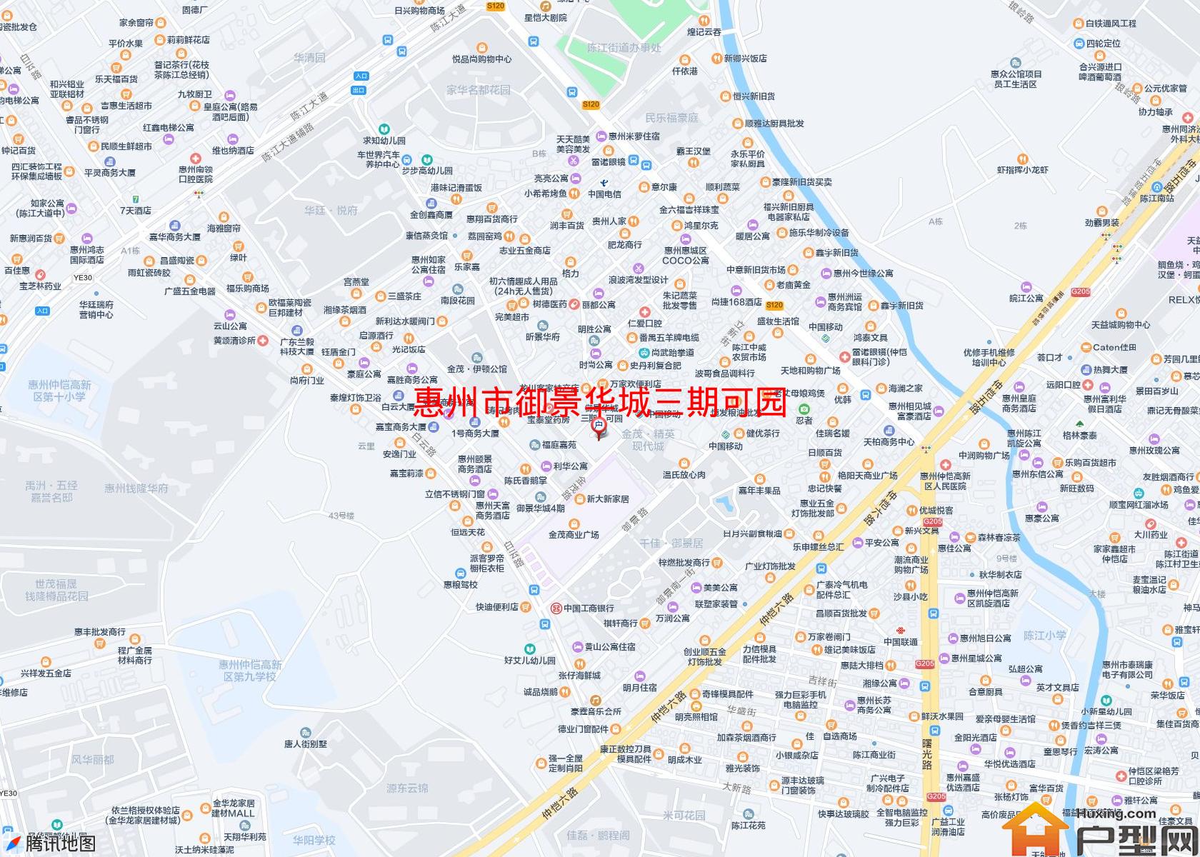 御景华城三期可园小区 - 户型网