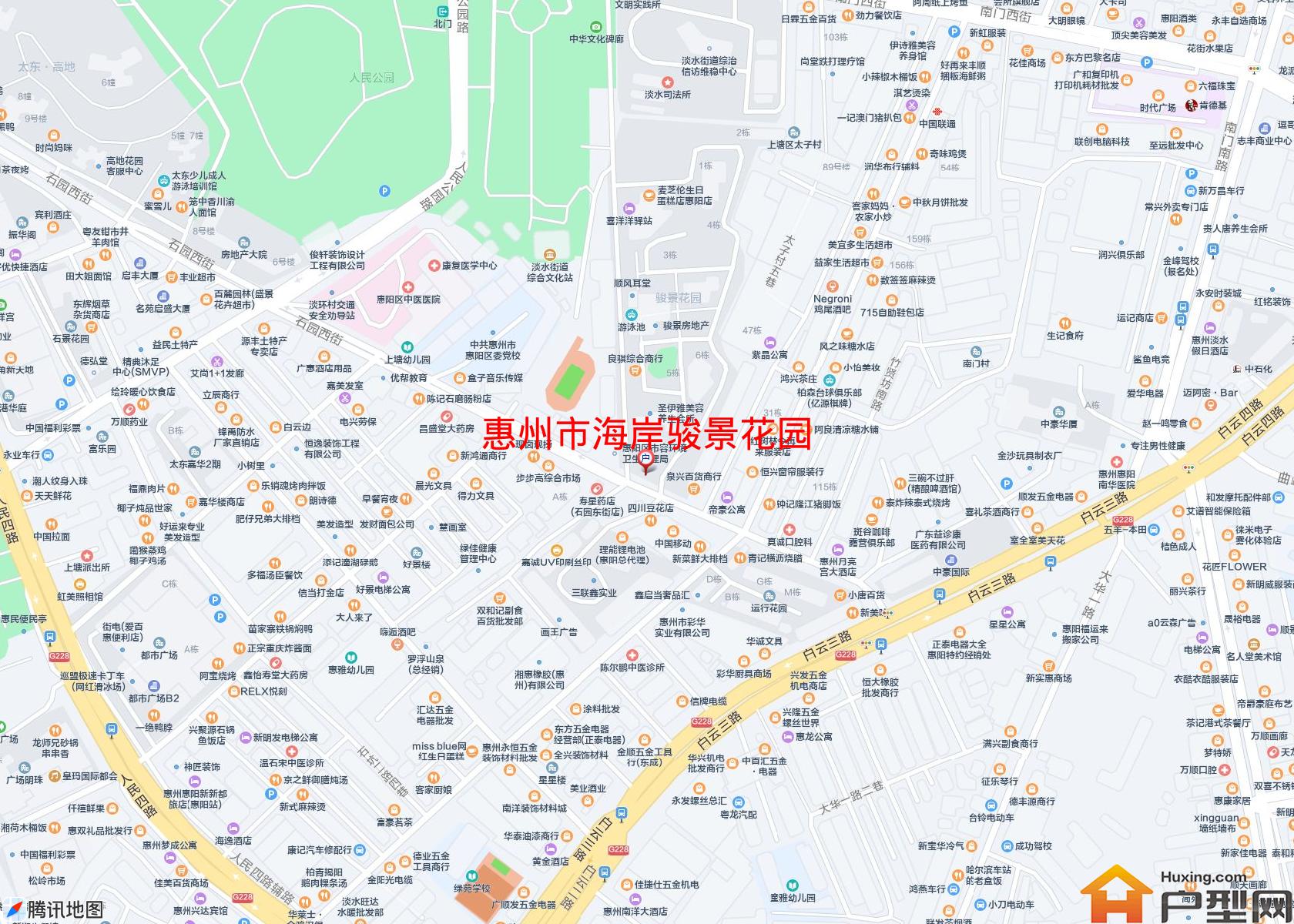 海岸骏景花园小区 - 户型网