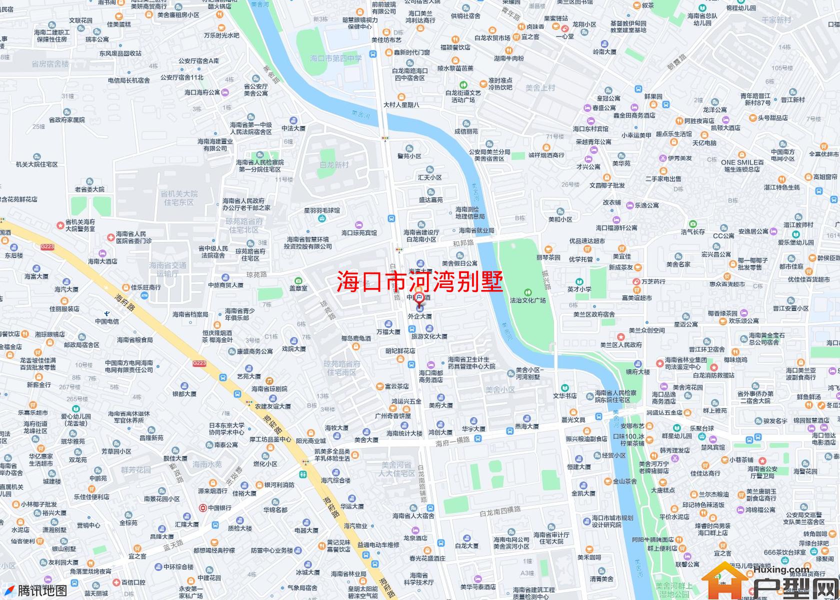 河湾别墅小区 - 户型网