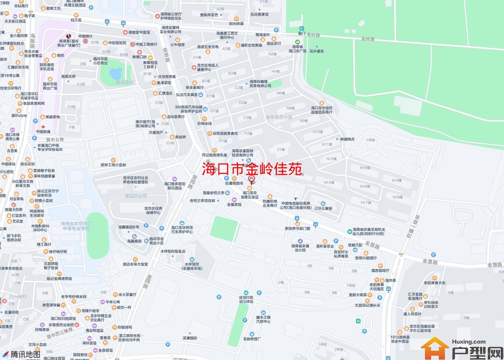 金岭佳苑小区 - 户型网