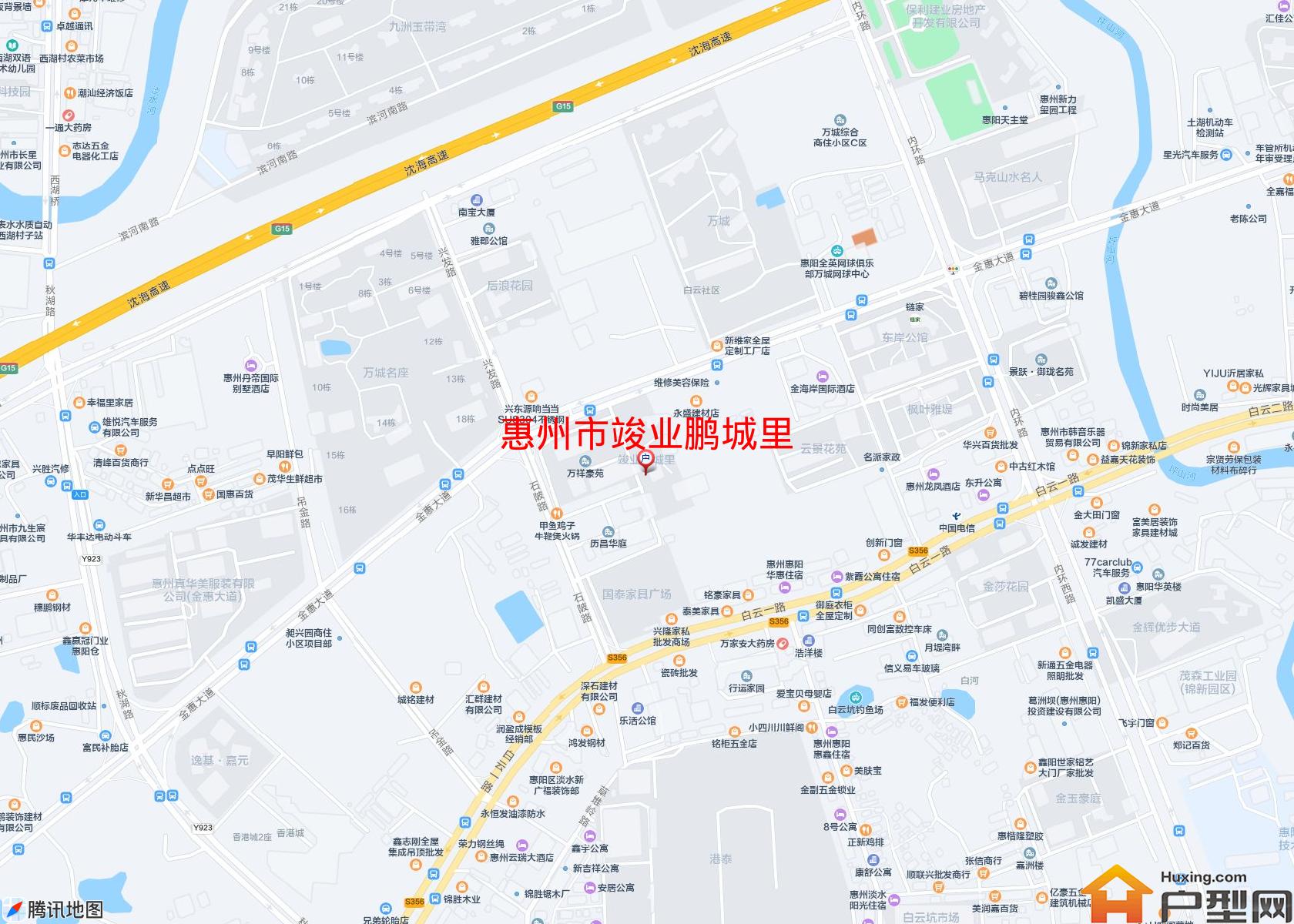 竣业鹏城里小区 - 户型网
