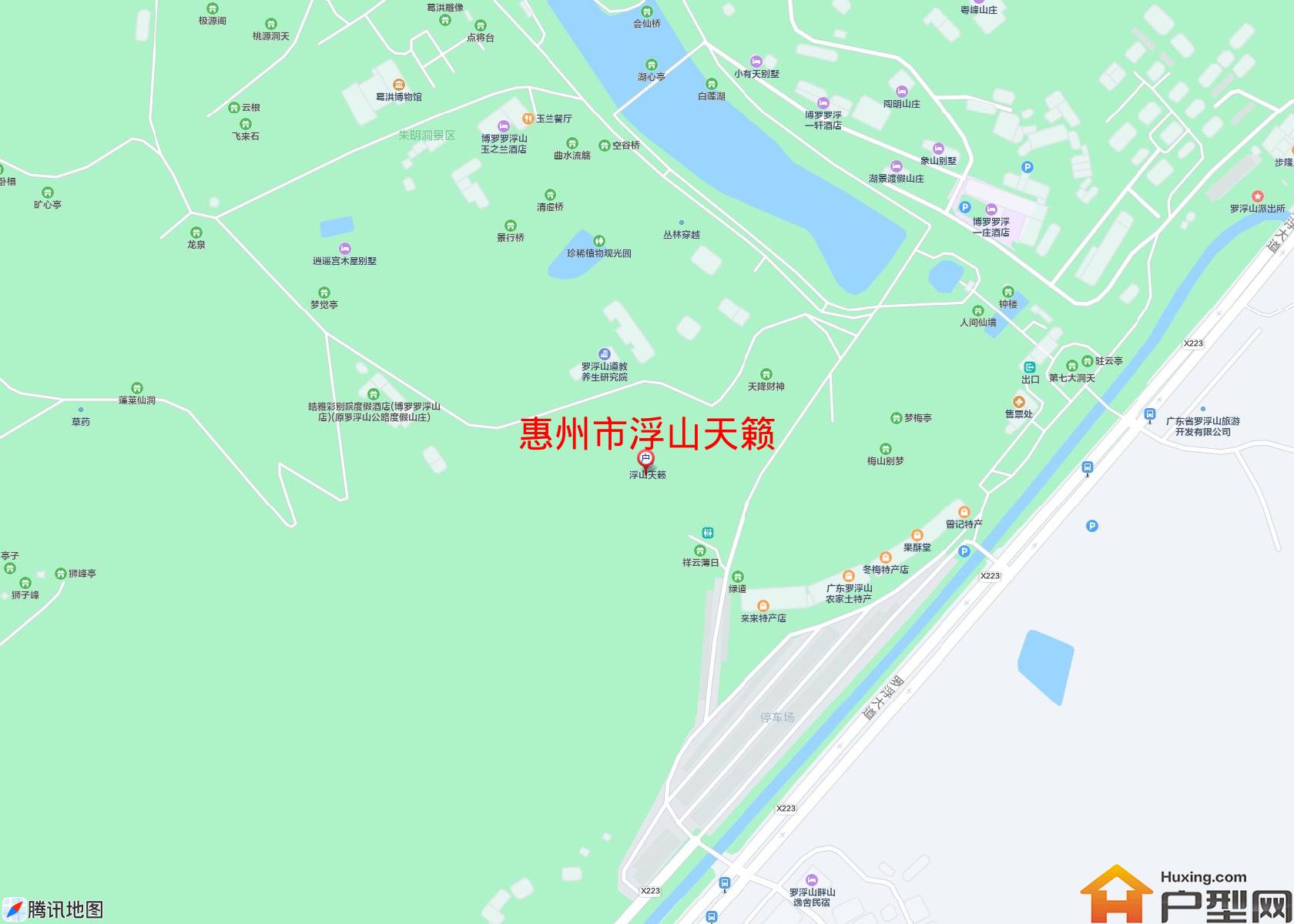 浮山天籁小区 - 户型网 浮山天籁小区 - 户型网