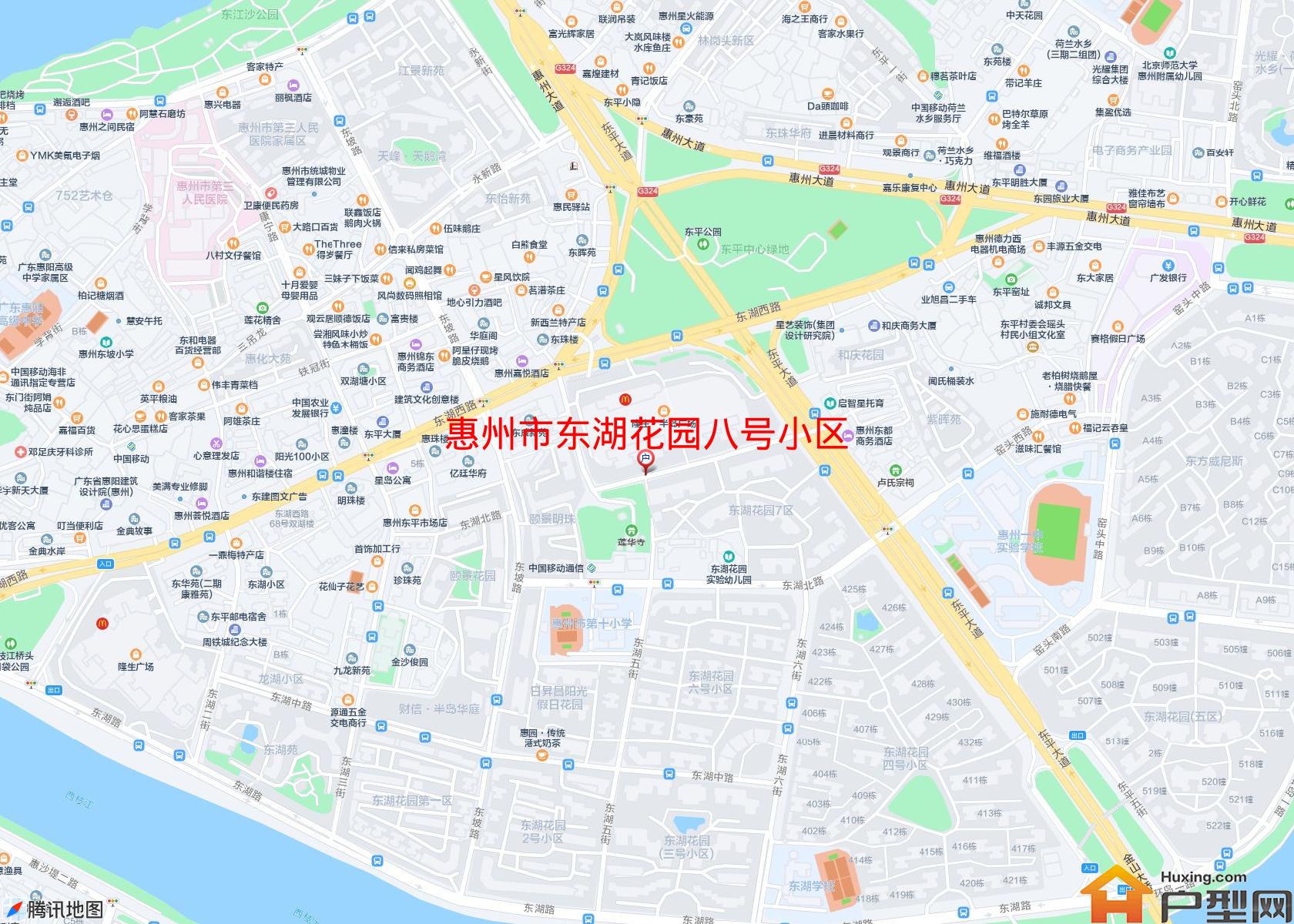 东湖花园八号小区小区 - 户型网