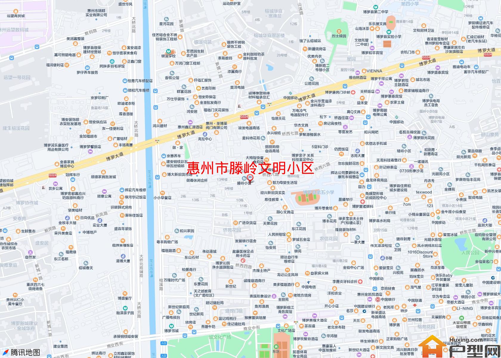 滕岭文明小区小区 - 户型网