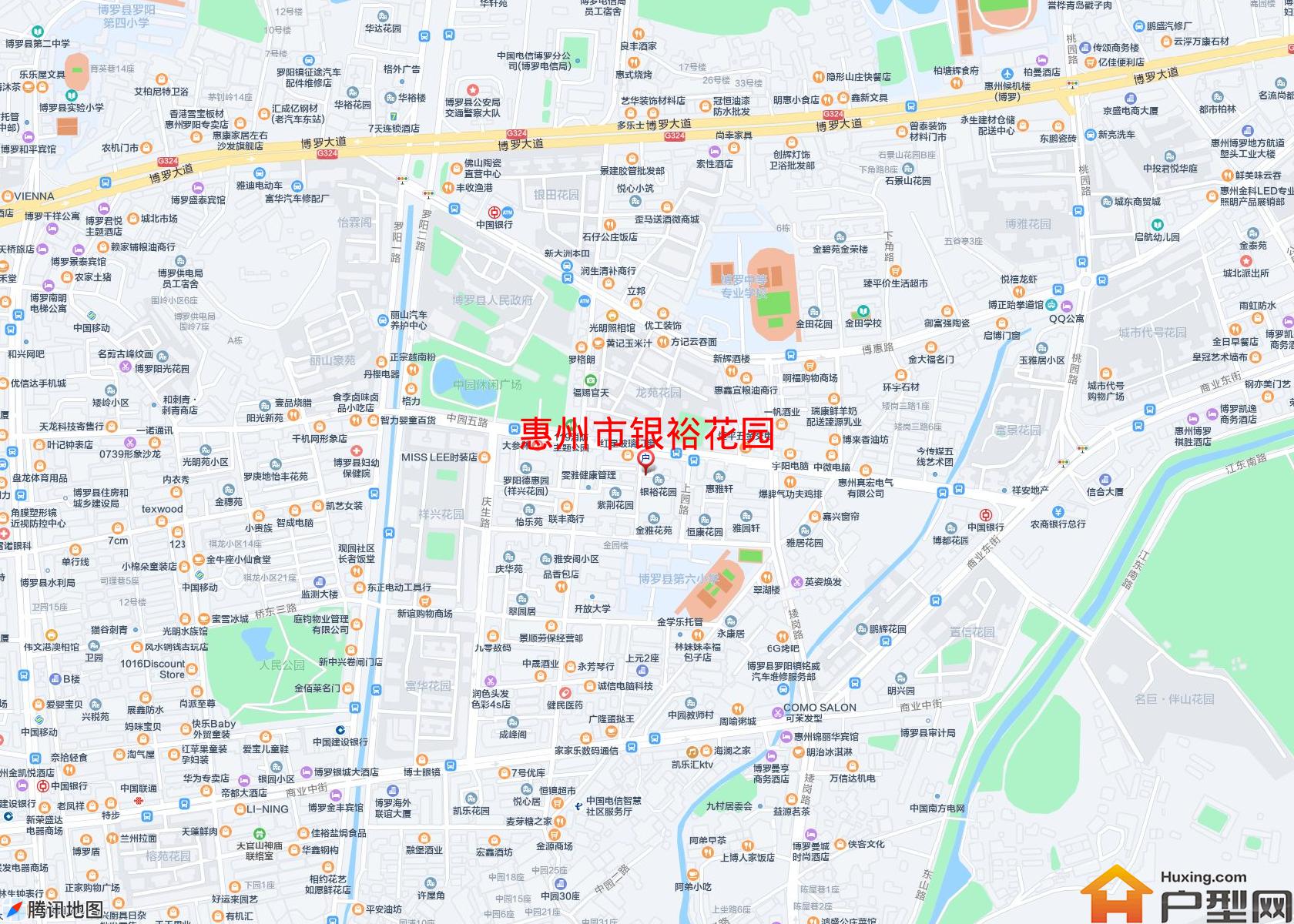 银裕花园小区 - 户型网
