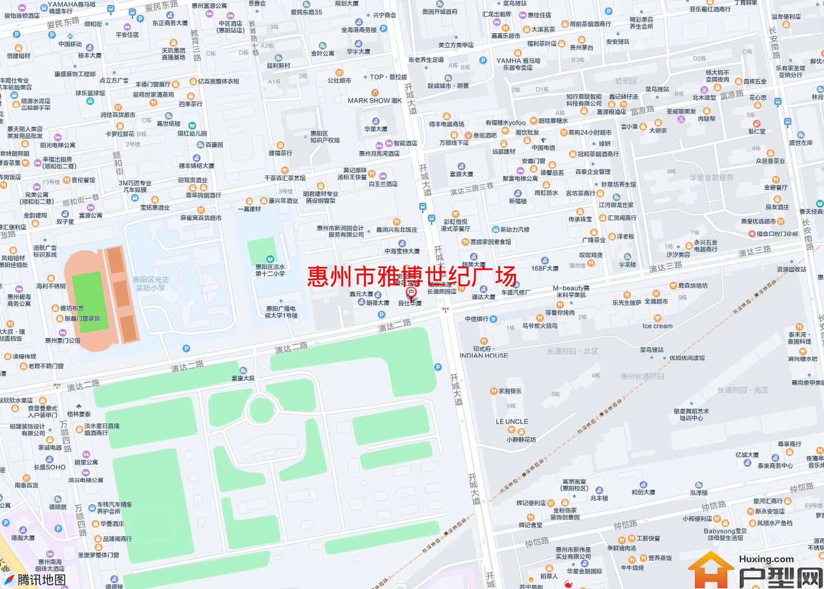雅博世纪广场小区 - 户型网