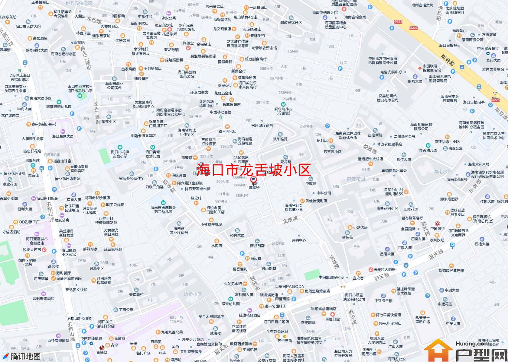 龙舌坡小区小区 - 户型网