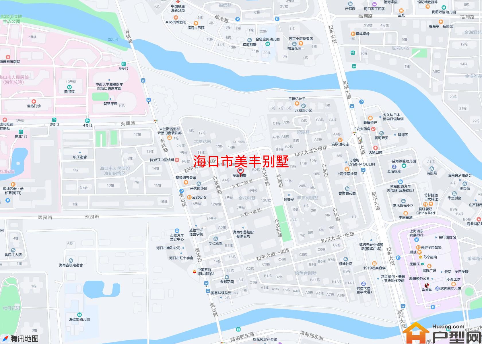 美丰别墅小区 - 户型网