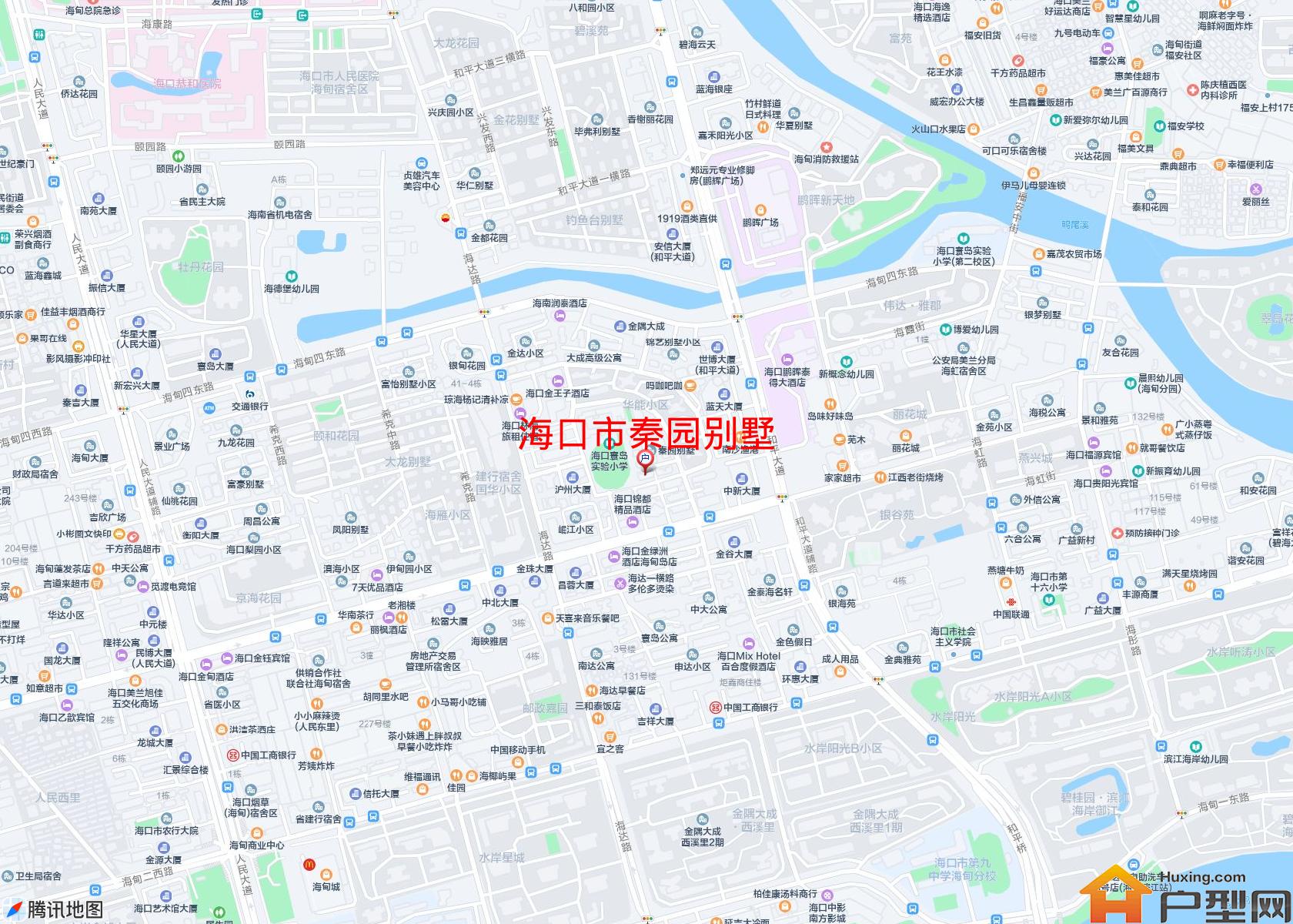 秦园别墅小区 - 户型网