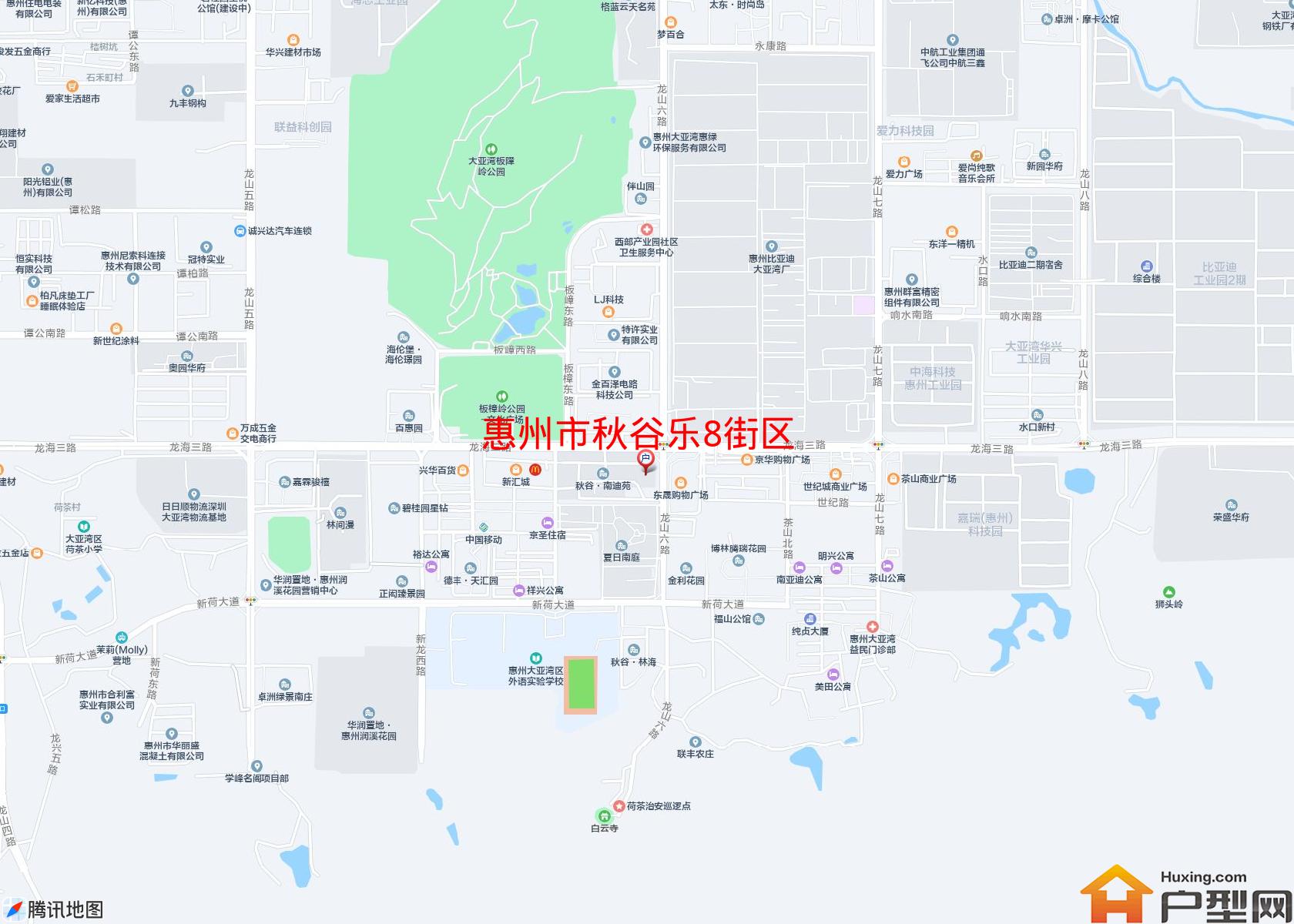 秋谷乐8街区小区 - 户型网