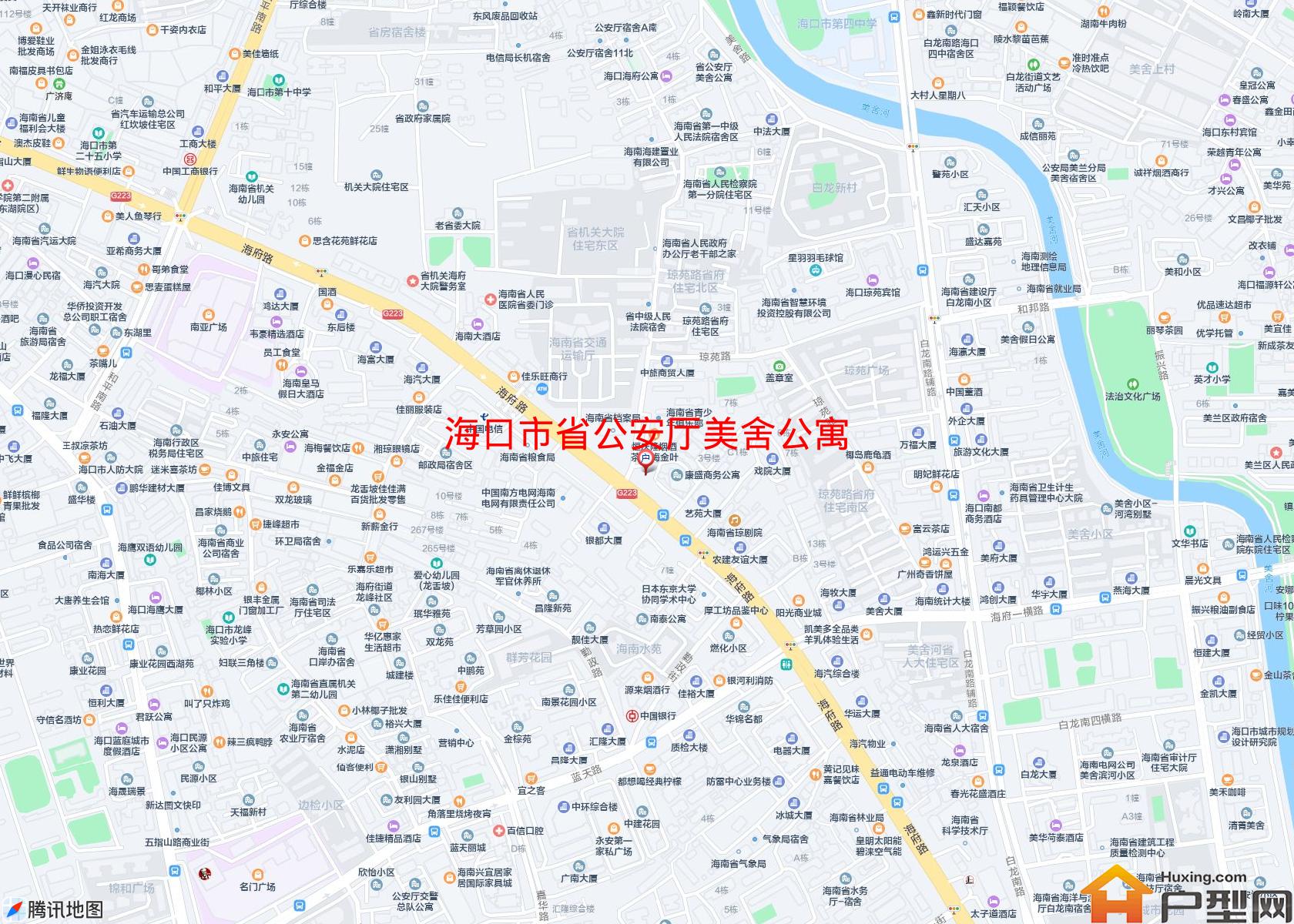 省公安厅美舍公寓小区 - 户型网