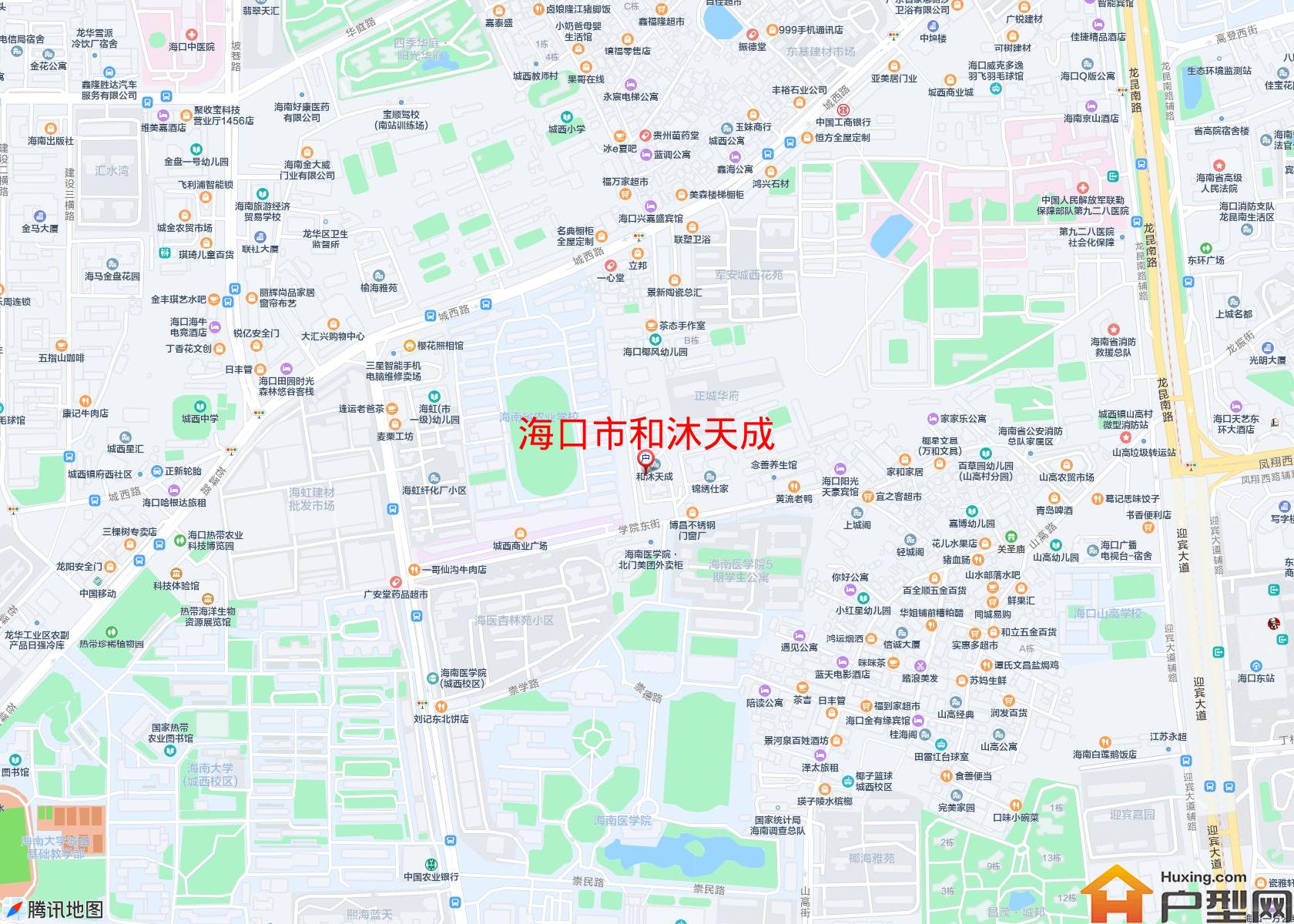 和沐天成小区 - 户型网