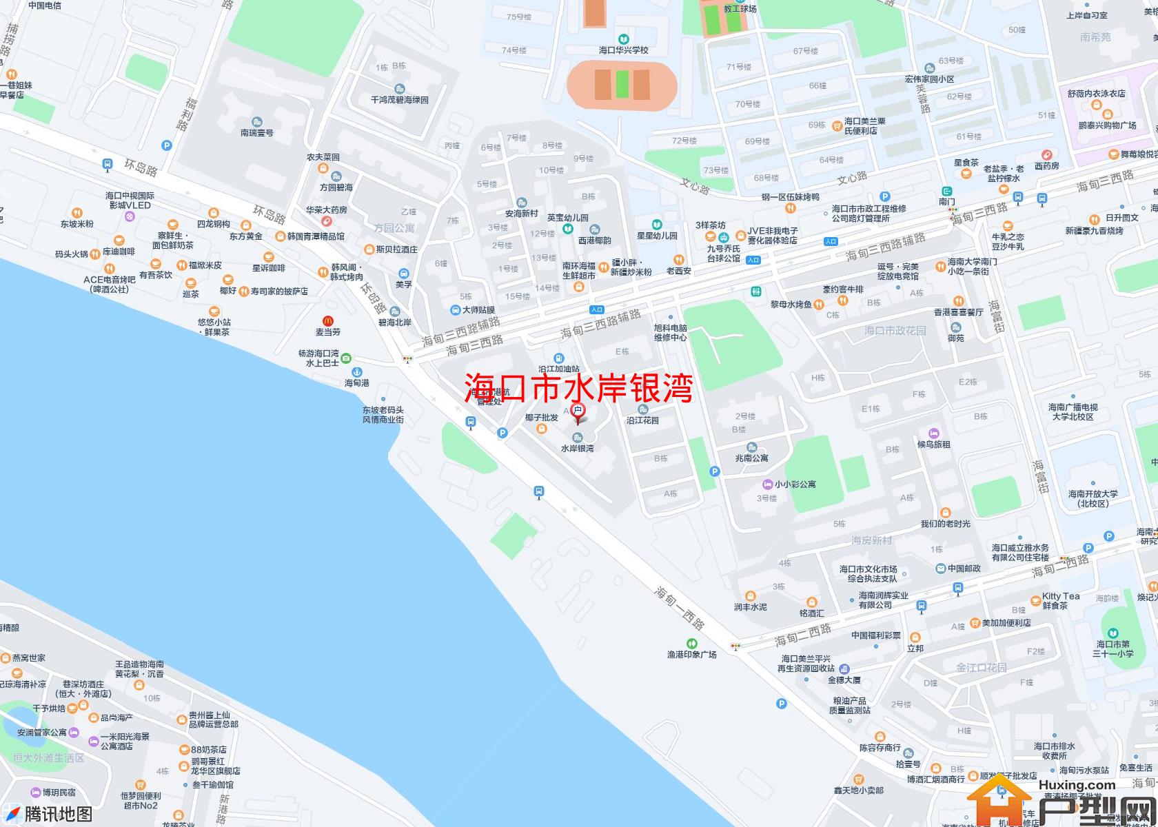 水岸银湾小区 - 户型网