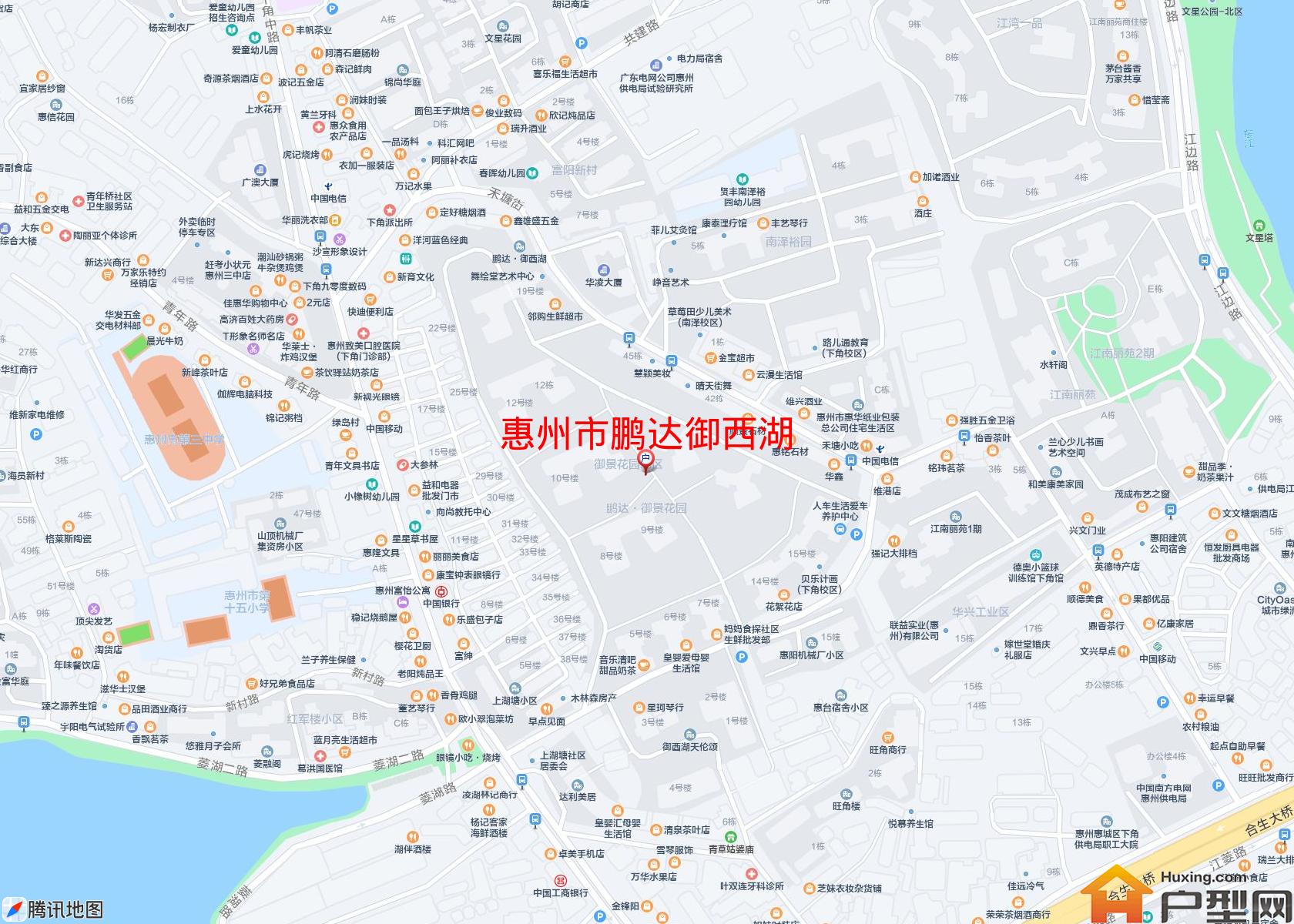 鹏达御西湖小区 - 户型网