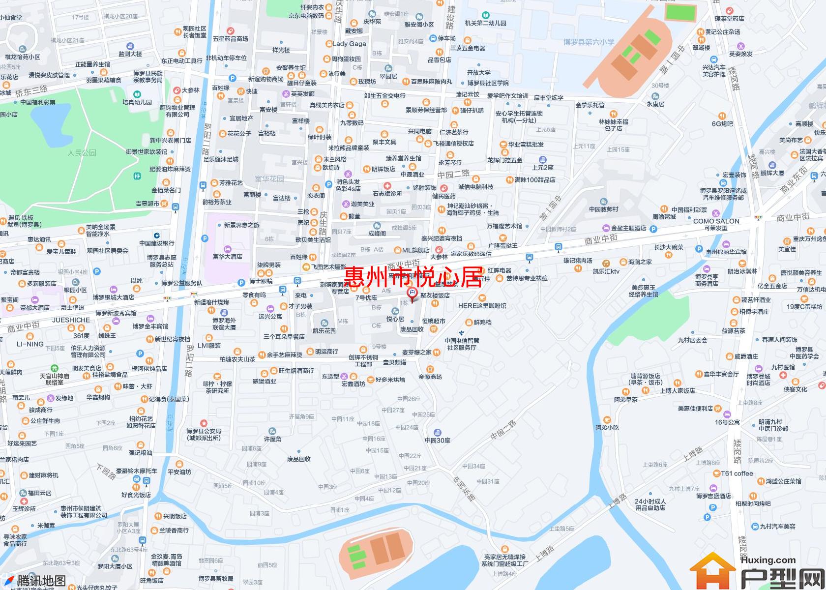 悦心居小区 - 户型网