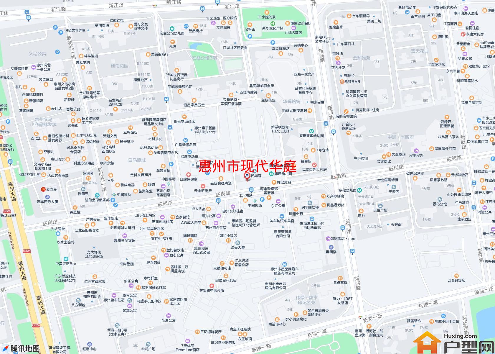 现代华庭小区 - 户型网