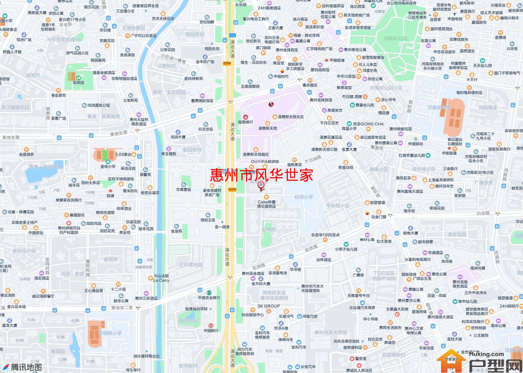 风华世家小区 - 户型网