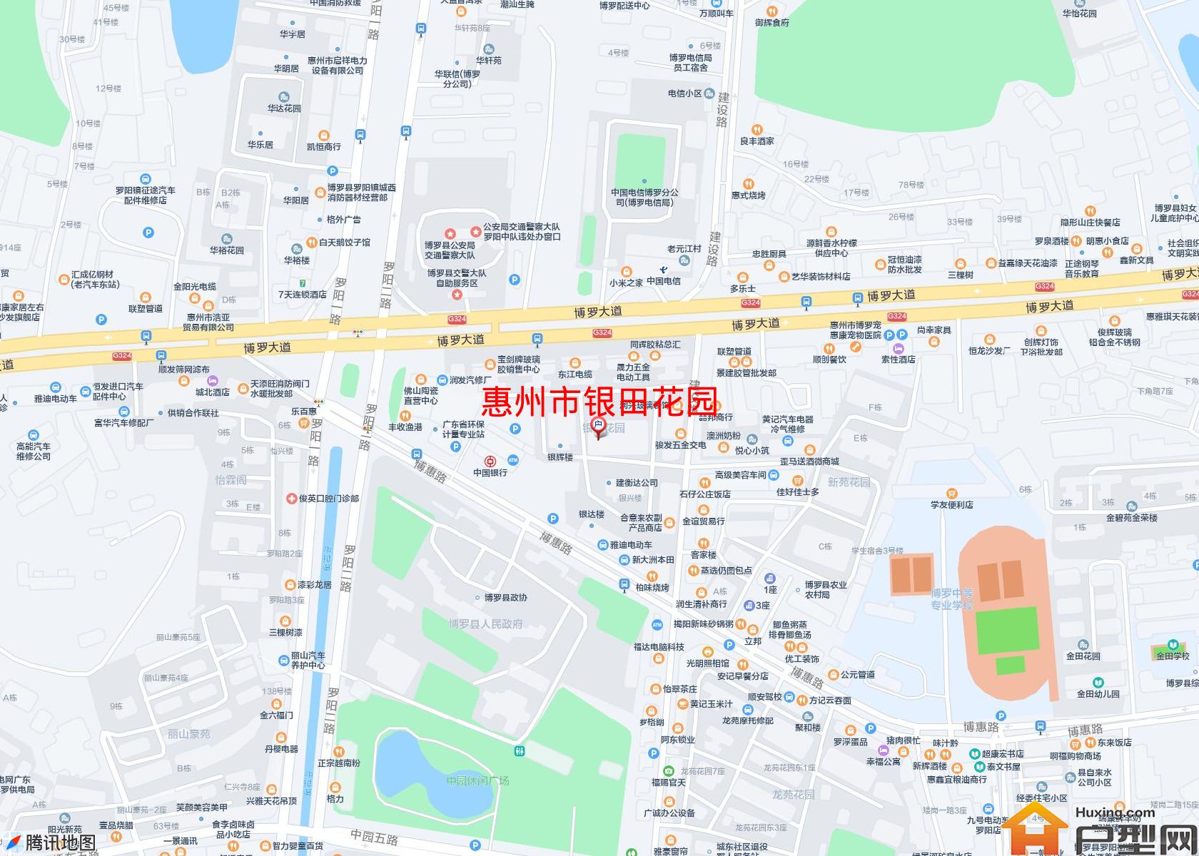 银田花园小区 - 户型网